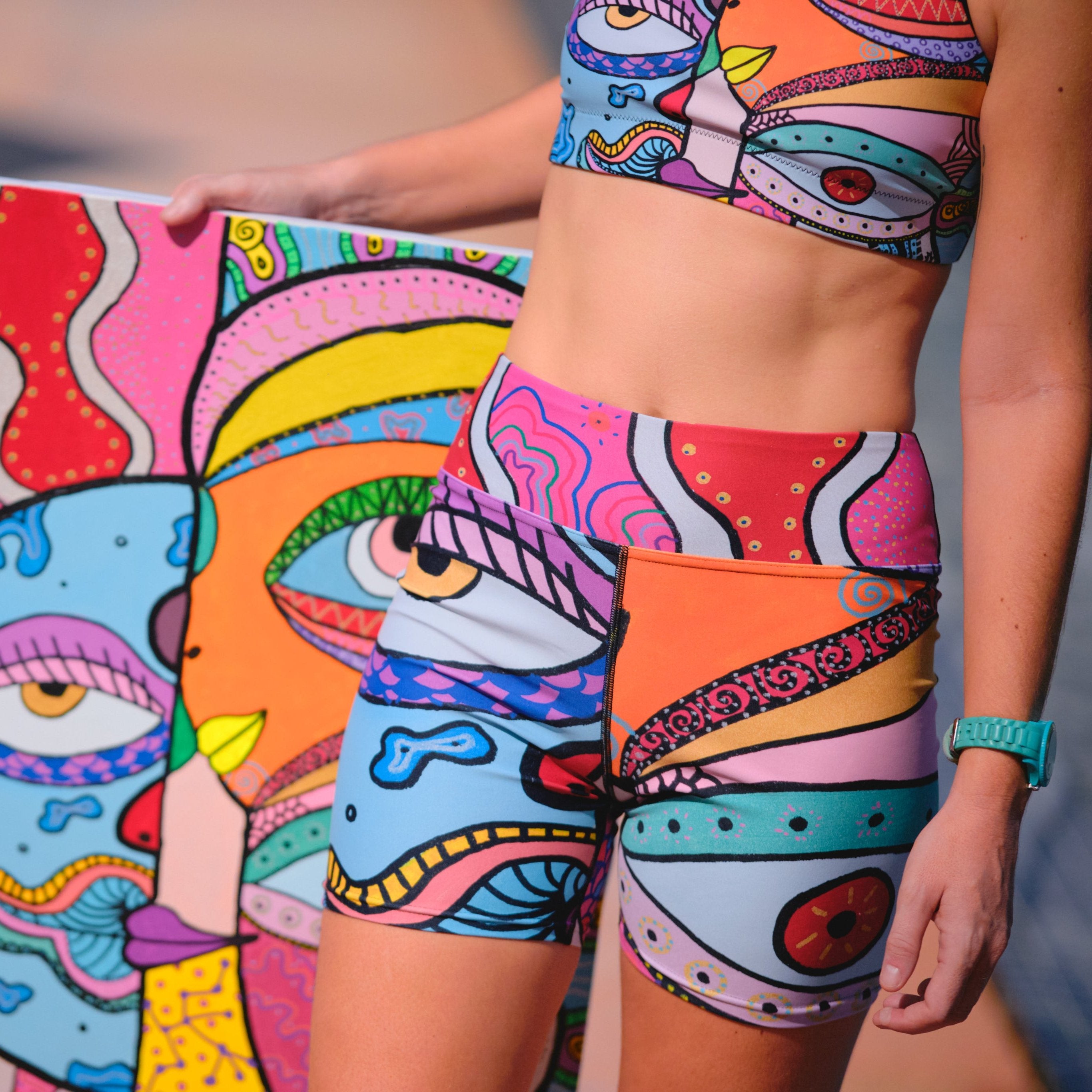 Biker Shorts 'Mooning'