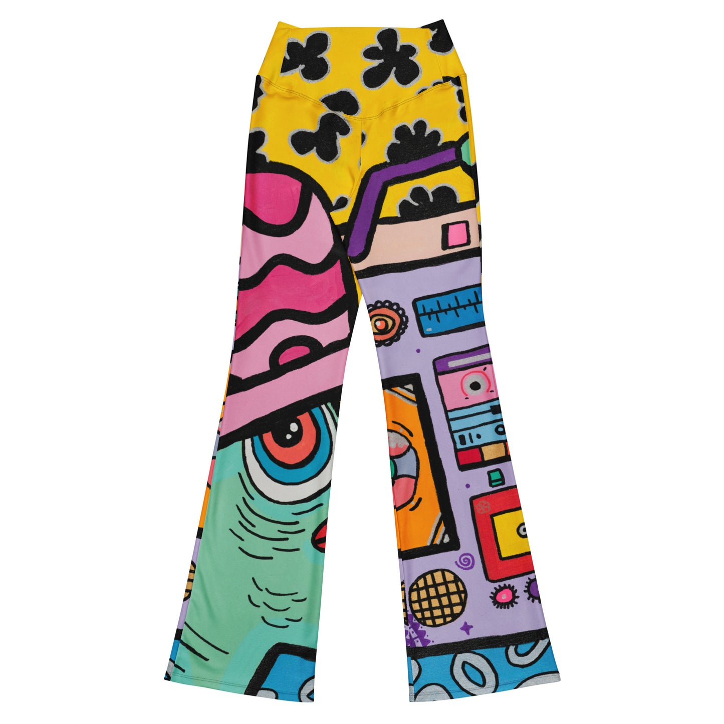 Legging pattes d'éléphants 'Alien' ♻️