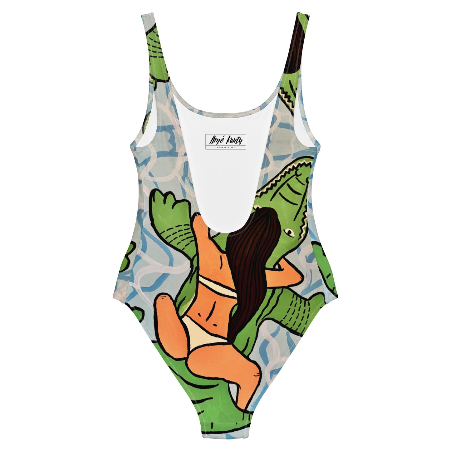 One-piece Swimsuit 'Croco'