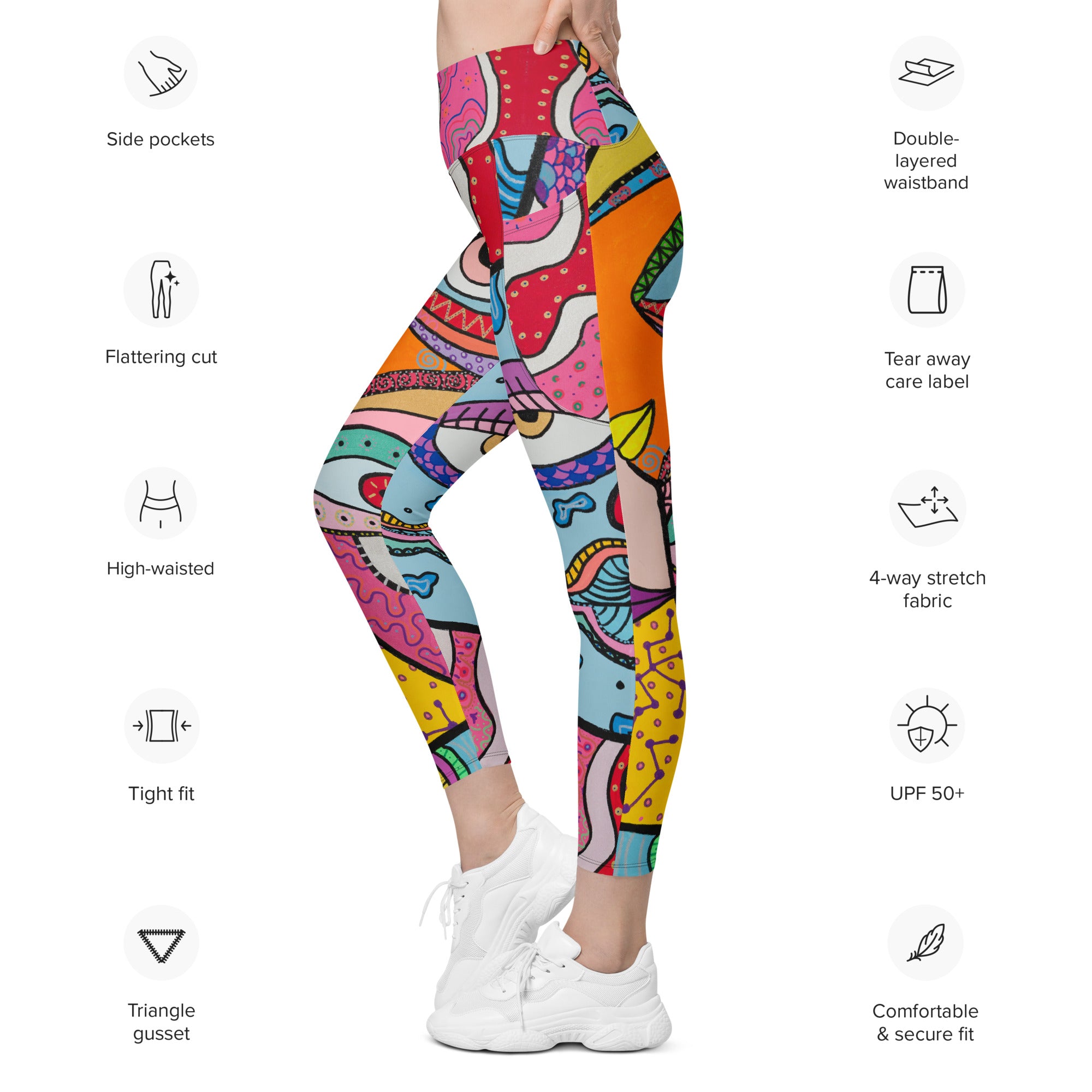 Leggings 'Mooning' ♻️