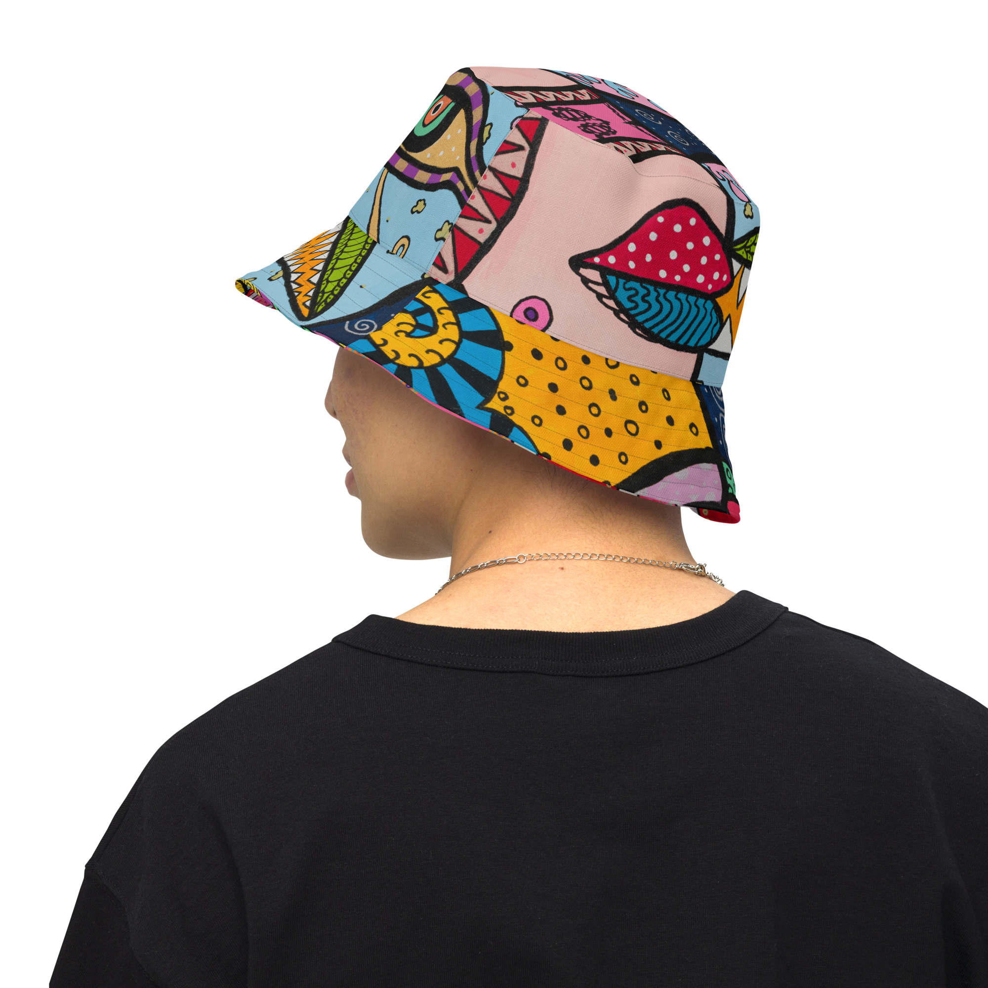Reversible Bucket Hat 'Mooning x Inner Outter'