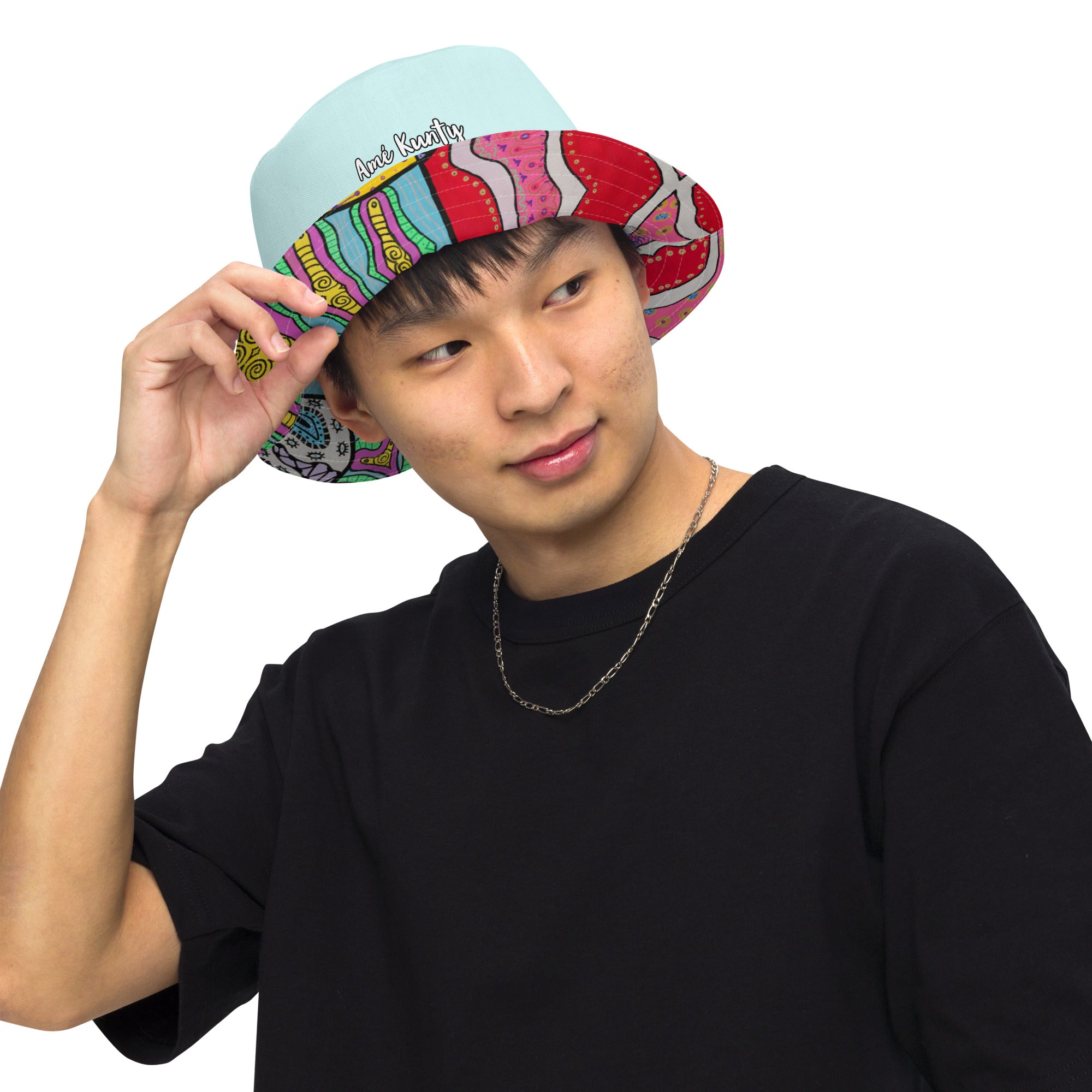 Reversible Bucket Hat 'Mooning'
