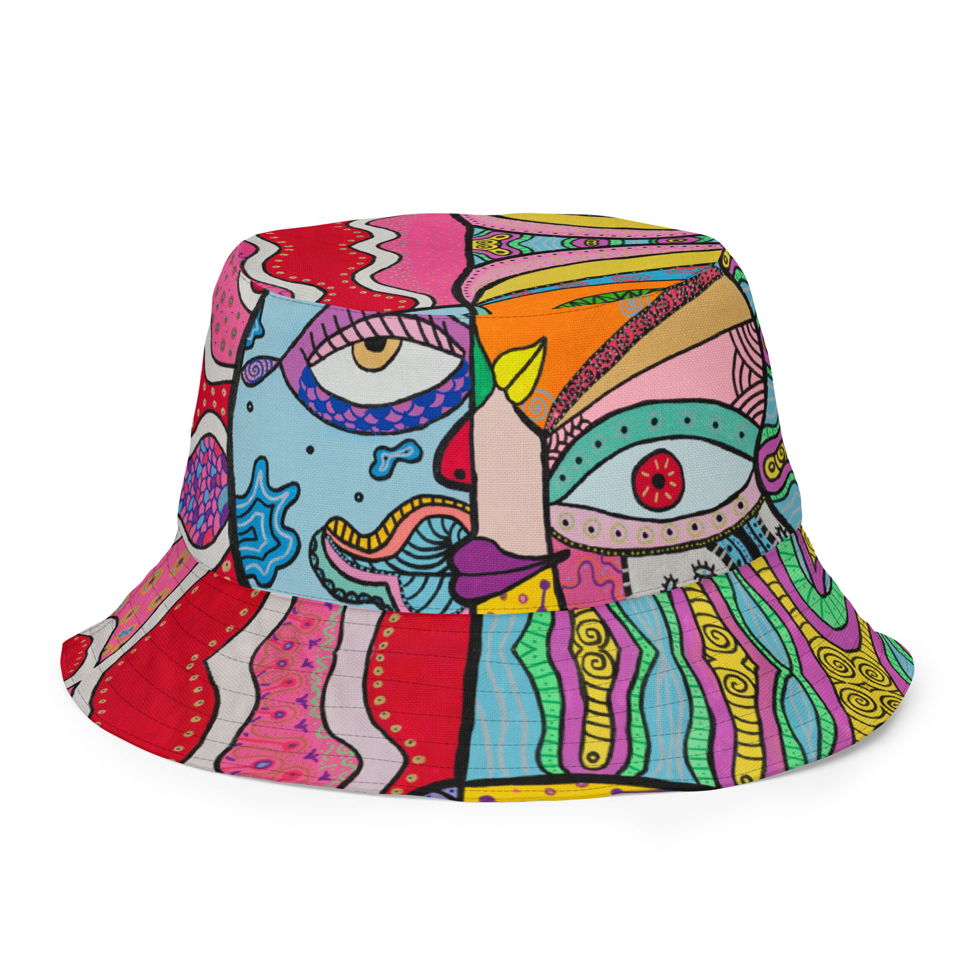 Reversible Bucket Hat 'Mooning x Inner Outter'