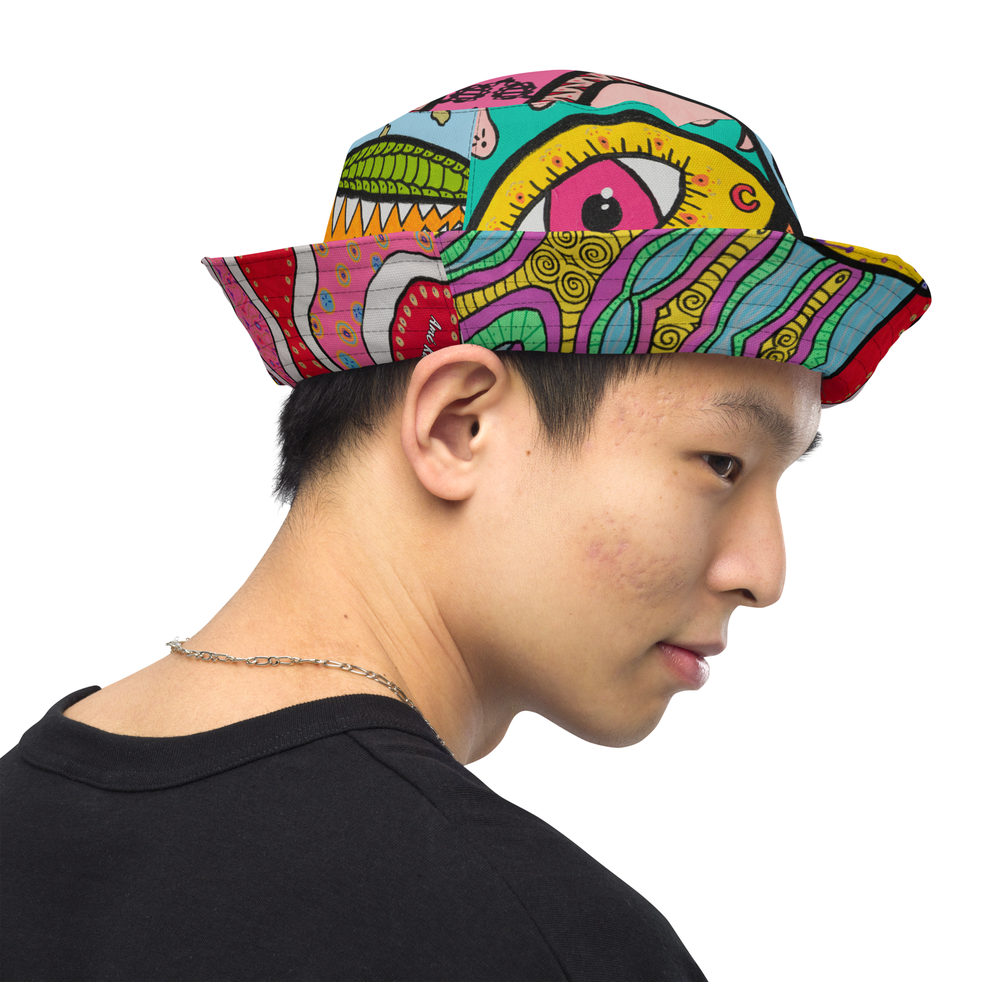 Reversible Bucket Hat 'Mooning x Inner Outter'