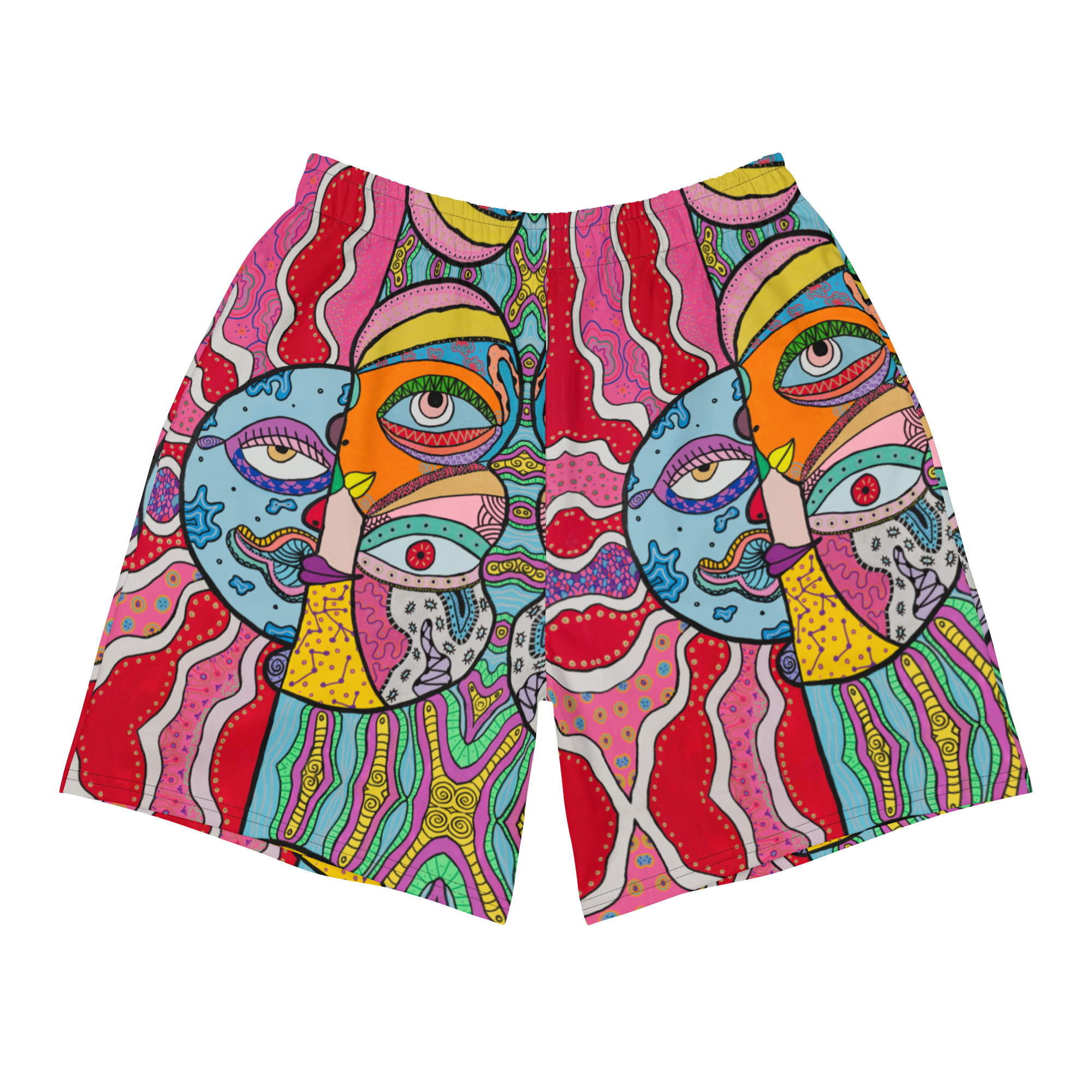 Unisex Swim Shorts 'Mooning' ♻️