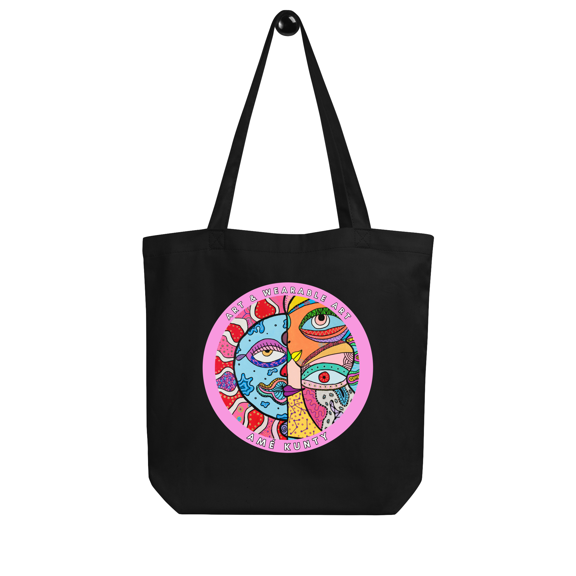 Organic Cotton Tote Bag 'Mooning'