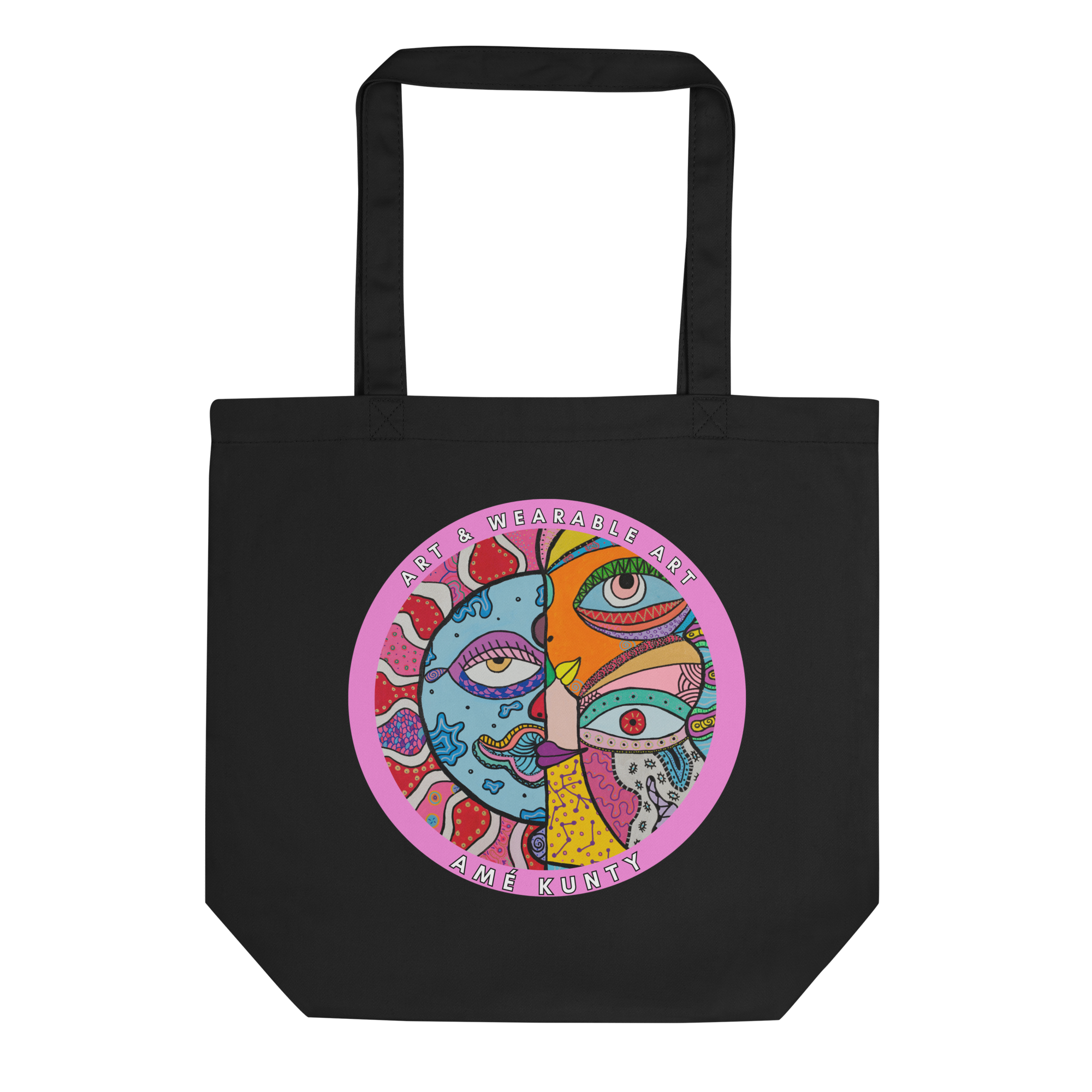 Organic Cotton Tote Bag 'Mooning'