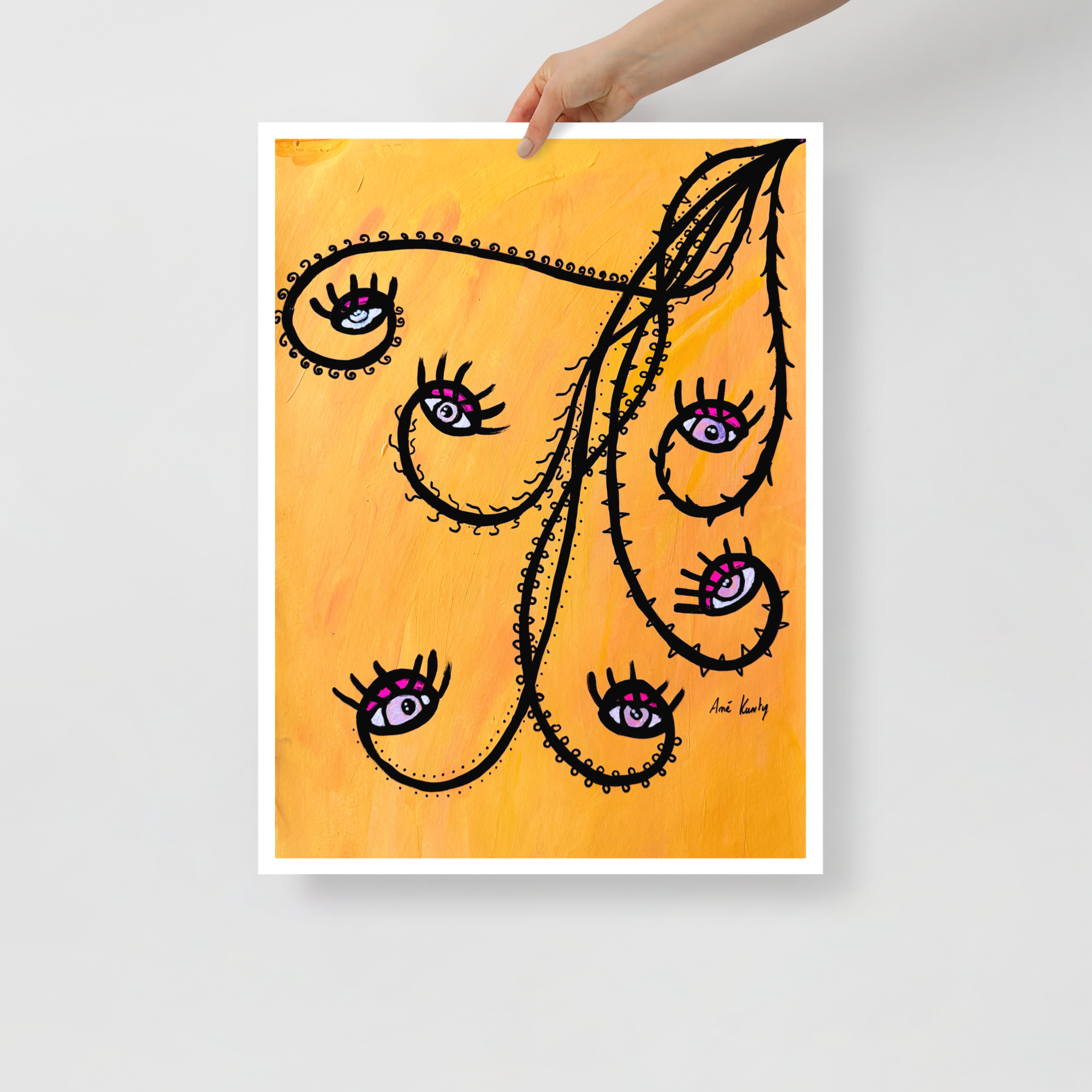 Poster Art Print "Hercules Eyes"