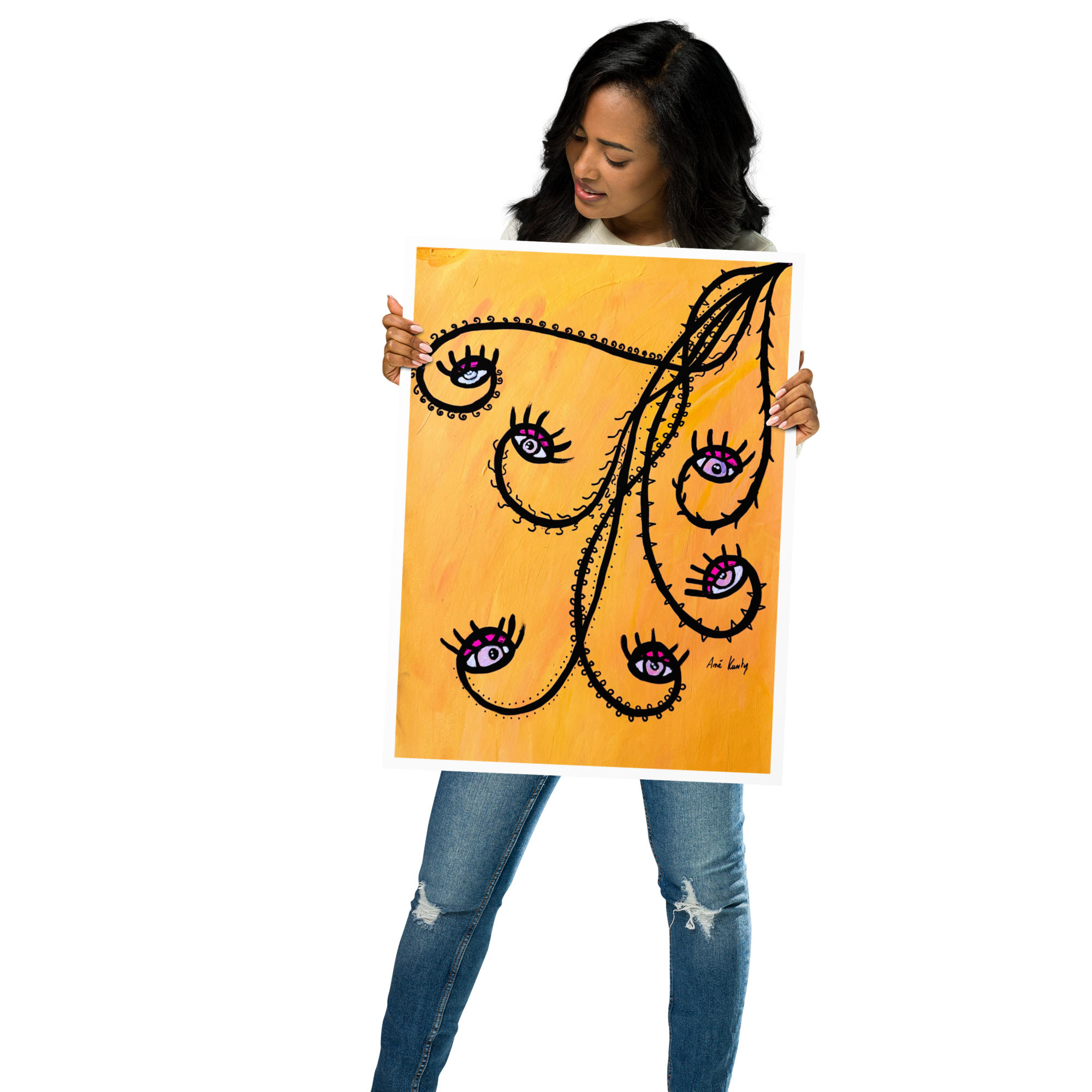 Poster Art Print "Hercules Eyes"