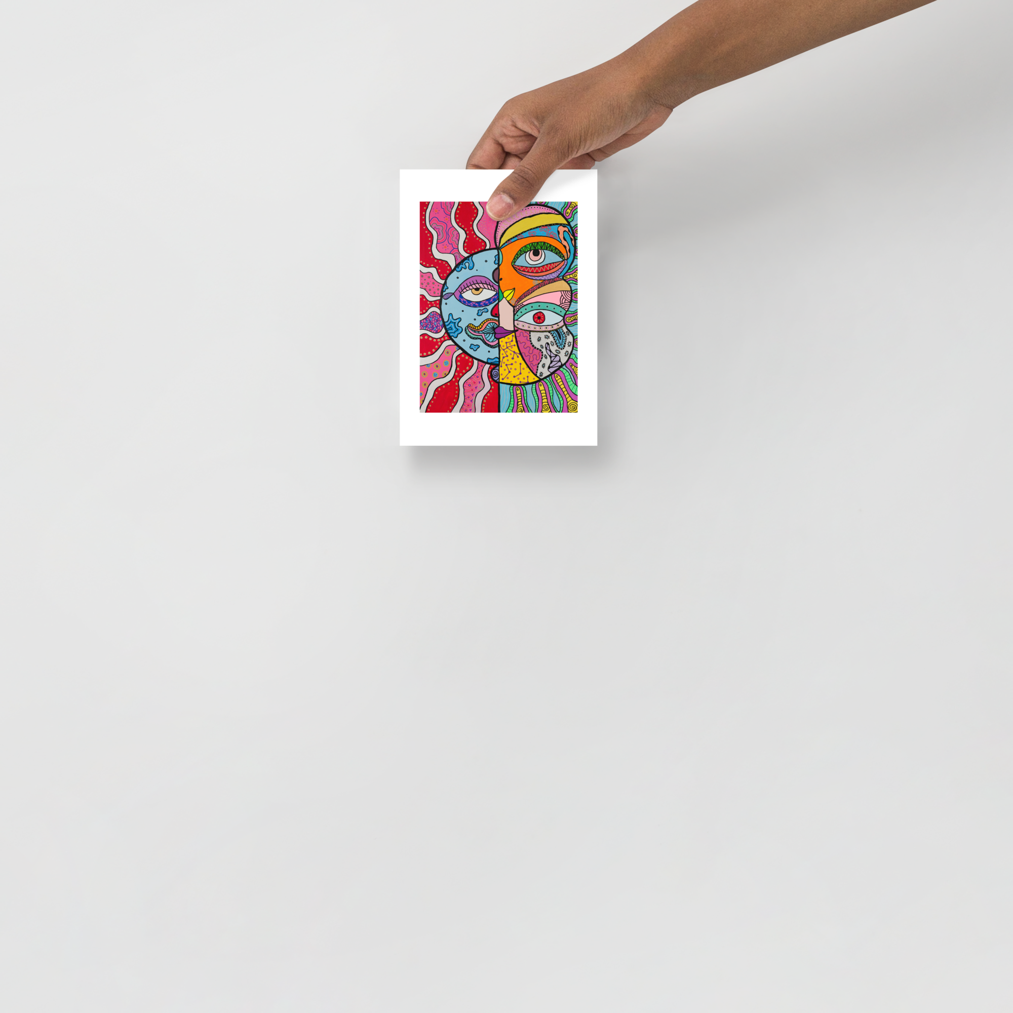 Poster Art Print "Mooning"