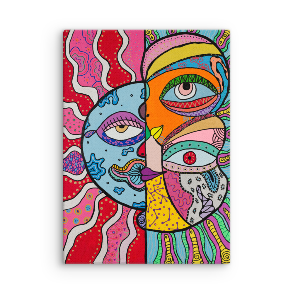 Canvas Print 'Mooning'