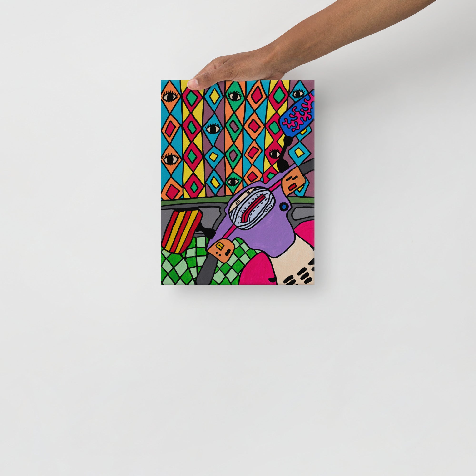 Canvas Print 'Elly in Saigon'