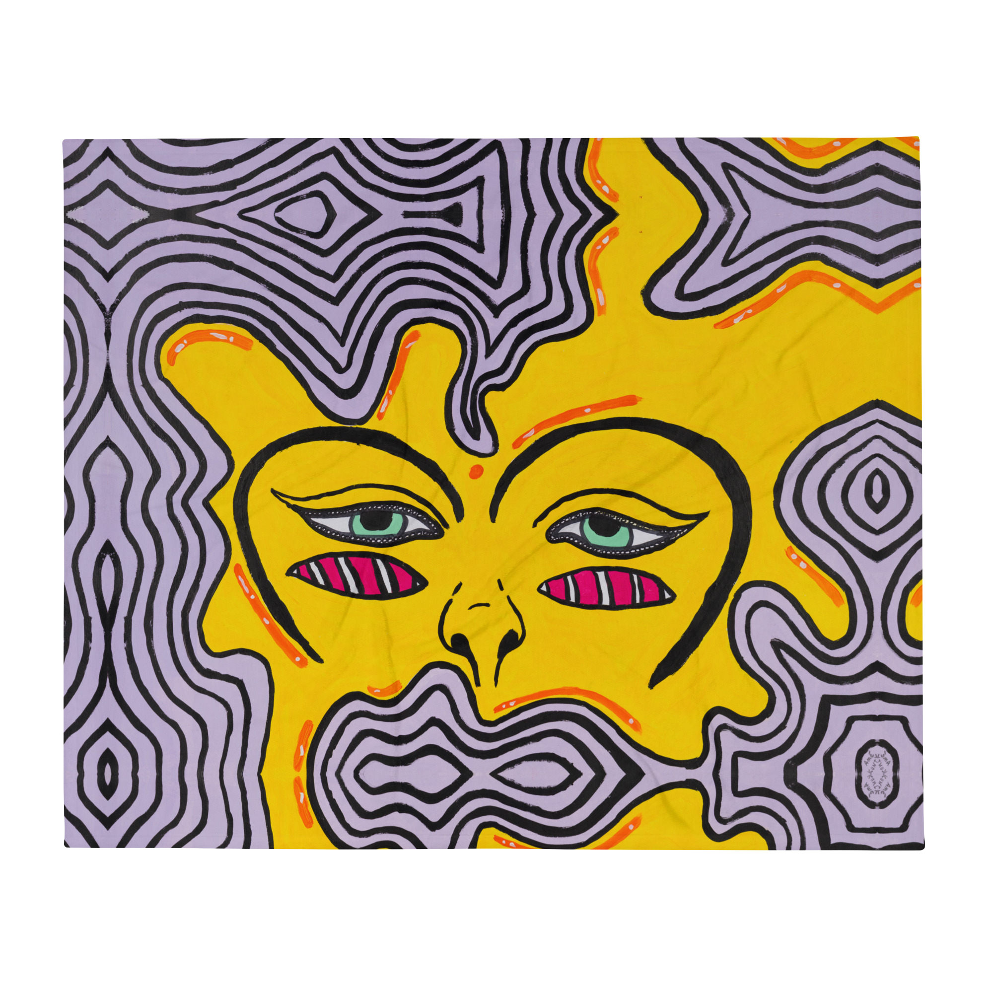 Throw Blanket Hanuman