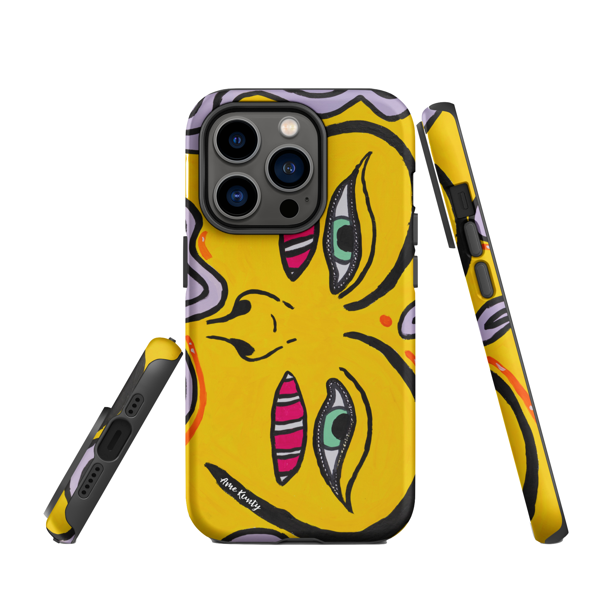 Art-Inspired Phone Case | Protective & Slim | Am Kunty Ame Kunty Art-Inspired Phone Case | Protective & Slim | Am Kunty Ame Kunty