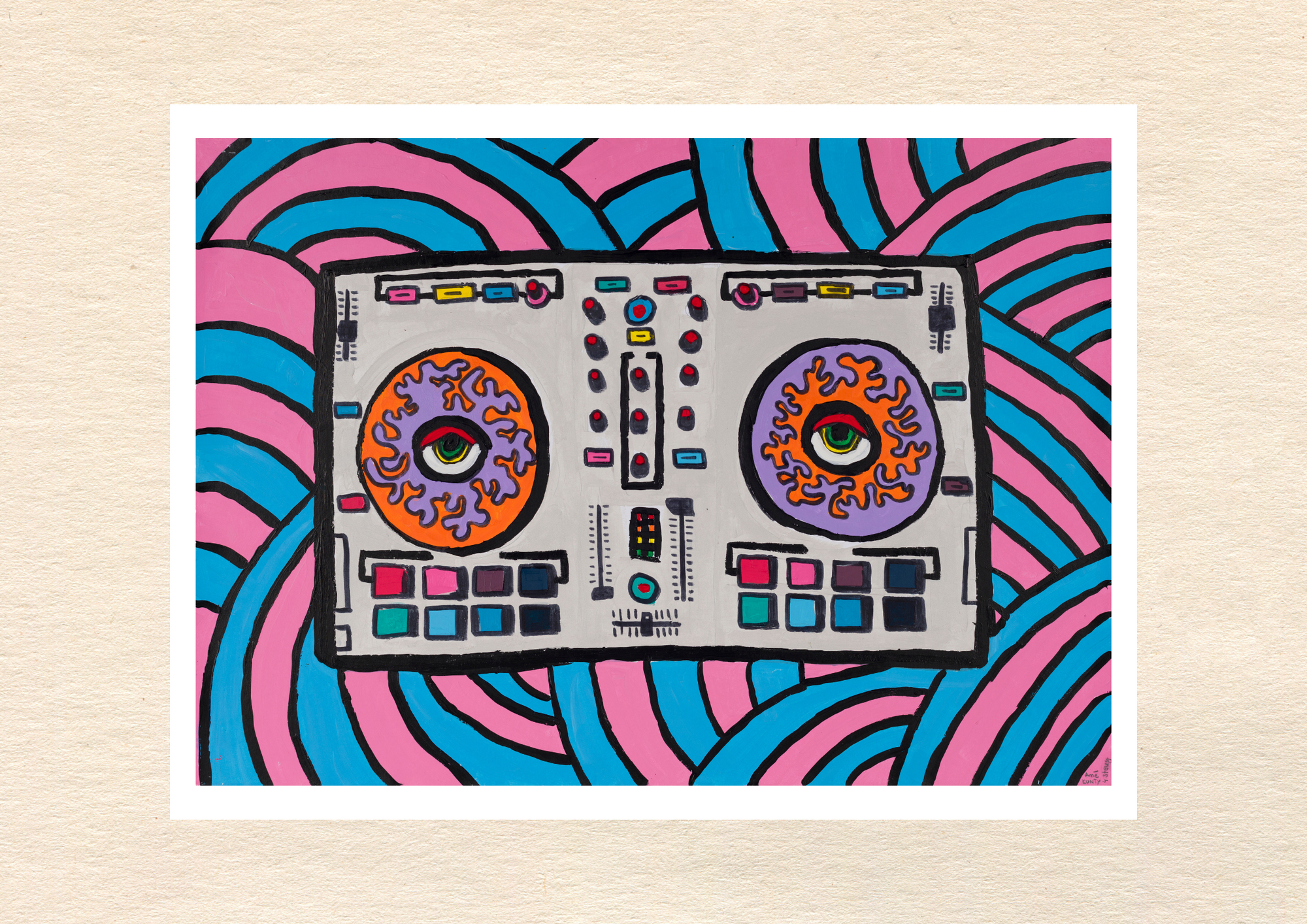 Affiche Poster "DJ Kunty"