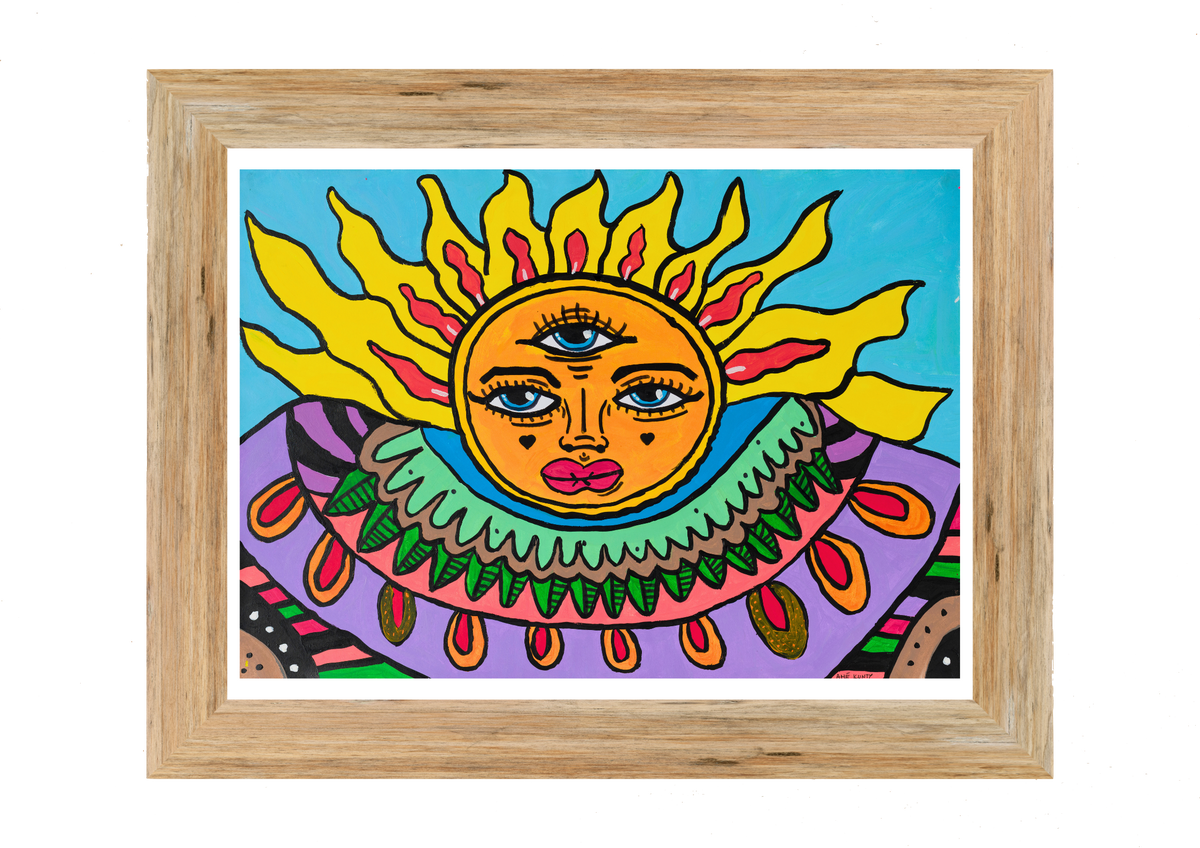 Poster-Kunstdruck Goan Sun
