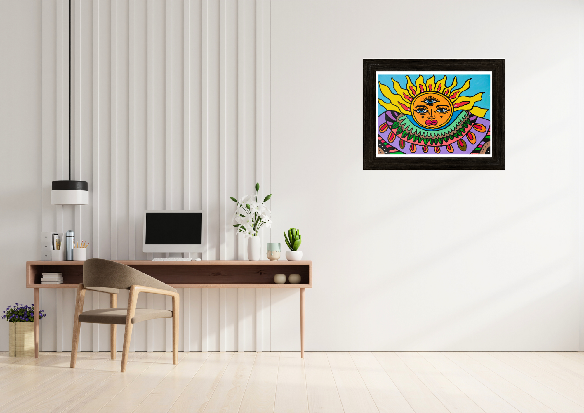 Affiche Poster "Soleil de Goa"
