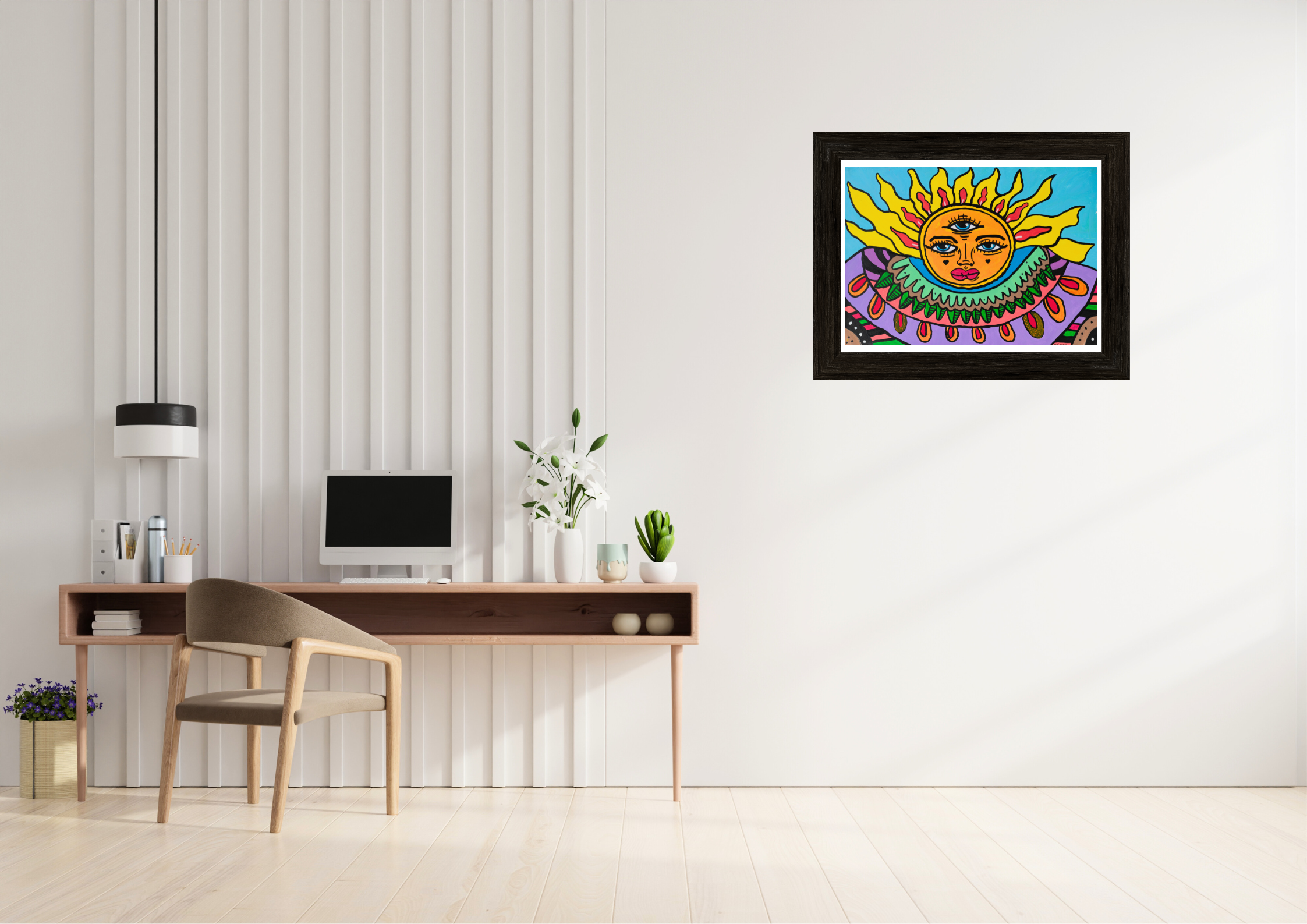 Affiche Poster "Soleil de Goa"