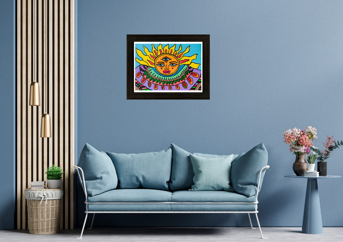 Poster-Kunstdruck Goan Sun