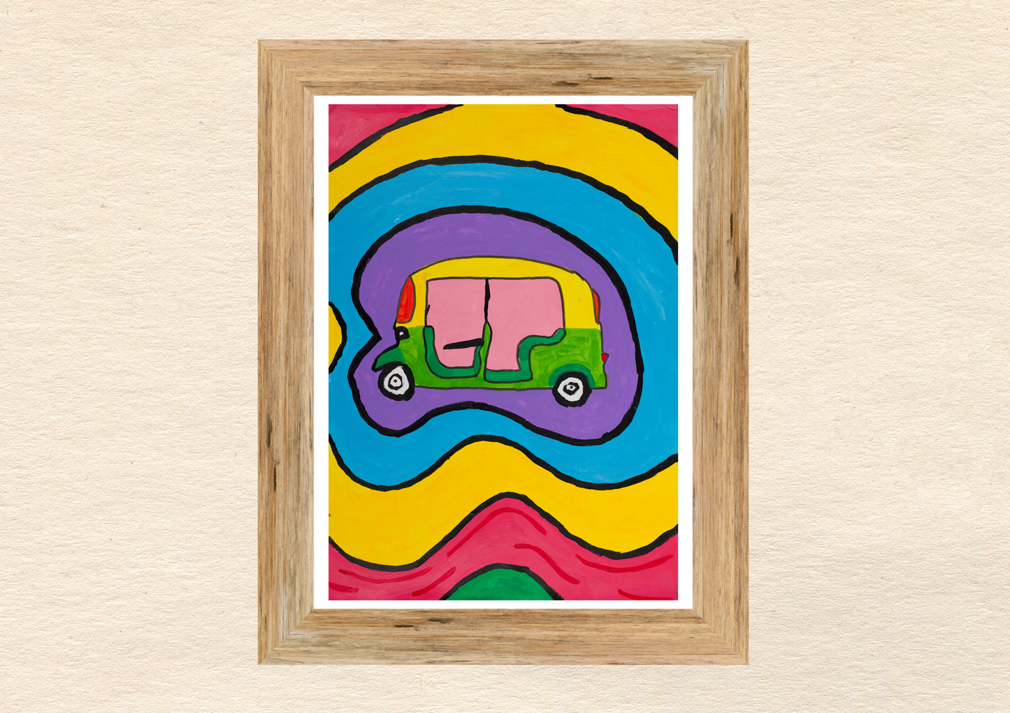 Poster Art Print "Tuk-Tuking"