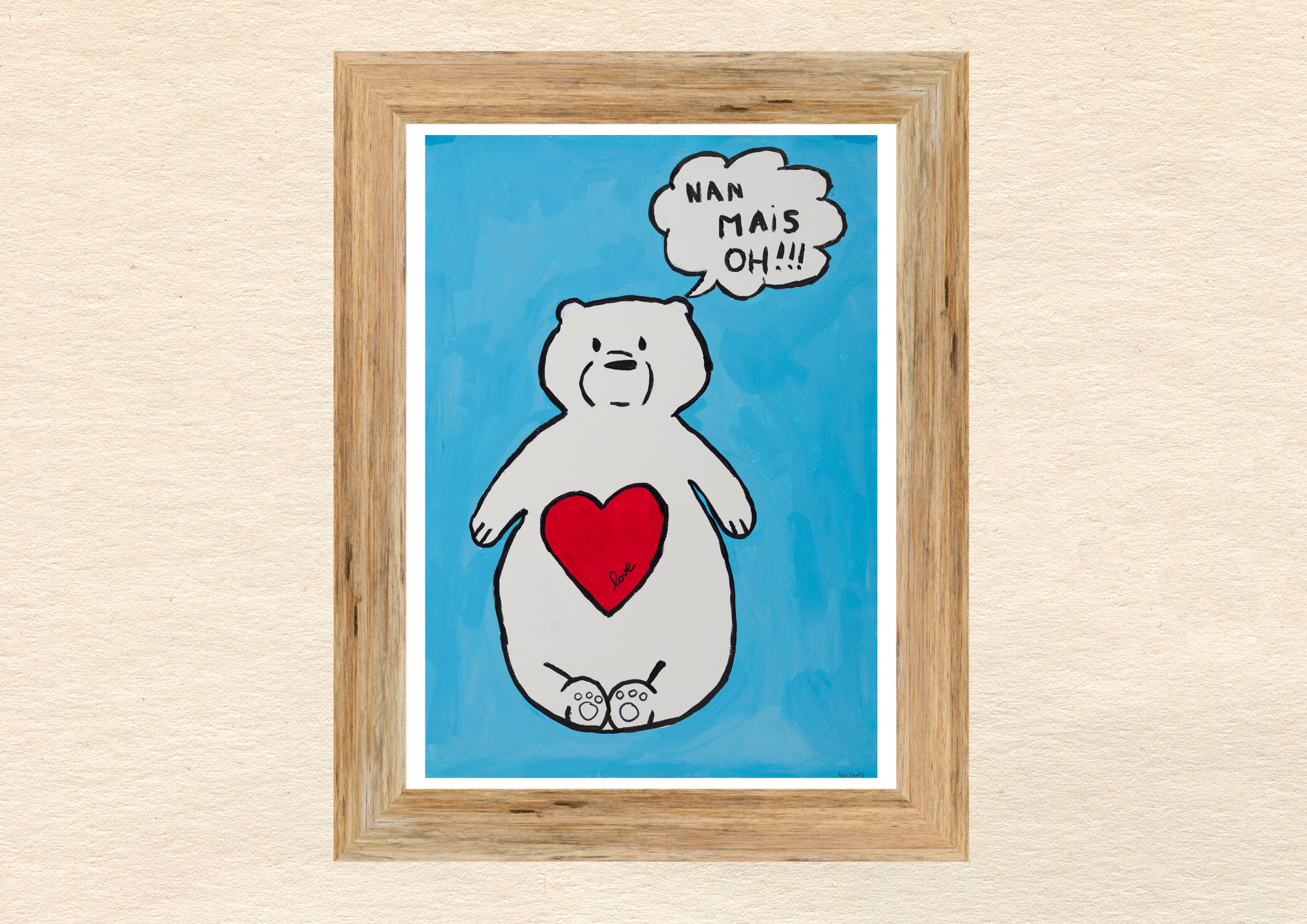 Affiche Poster "Snowy"