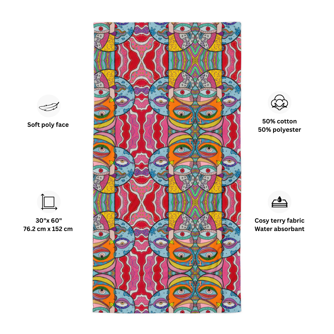 Serviette de plage 'Mooning' 