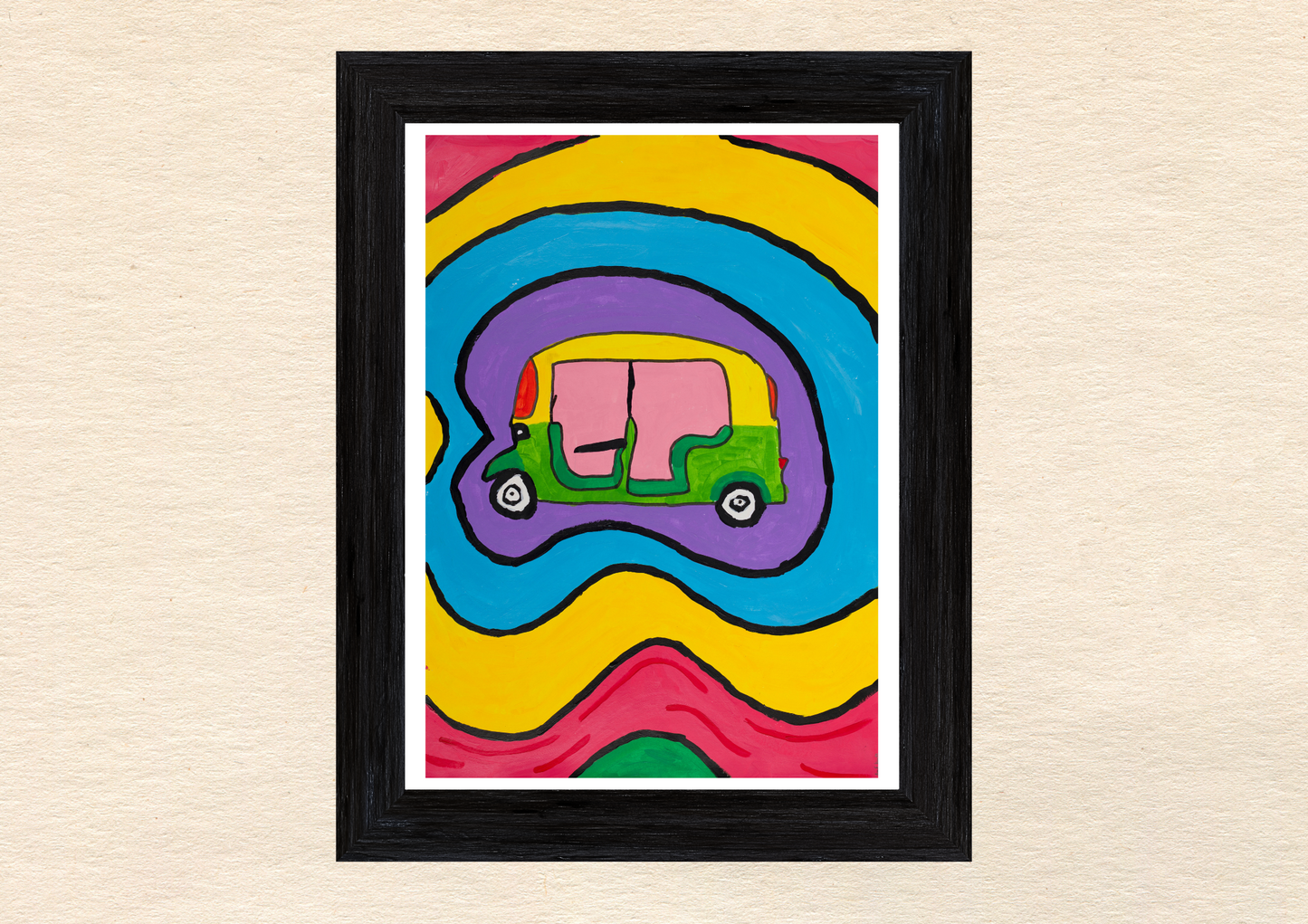 Poster Art Print "Tuk-Tuking"