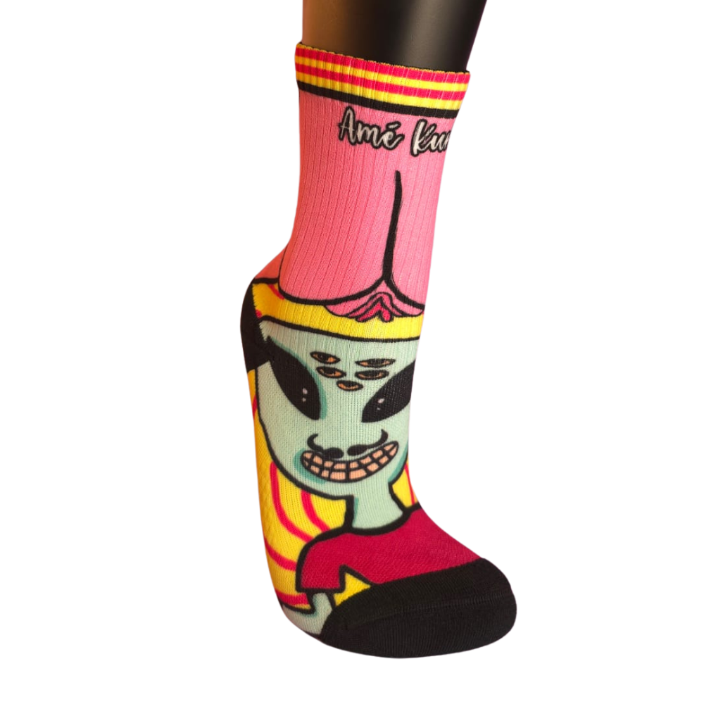 Chaussettes 🔞 Alien 🇿🇦 🖤 🇫🇷