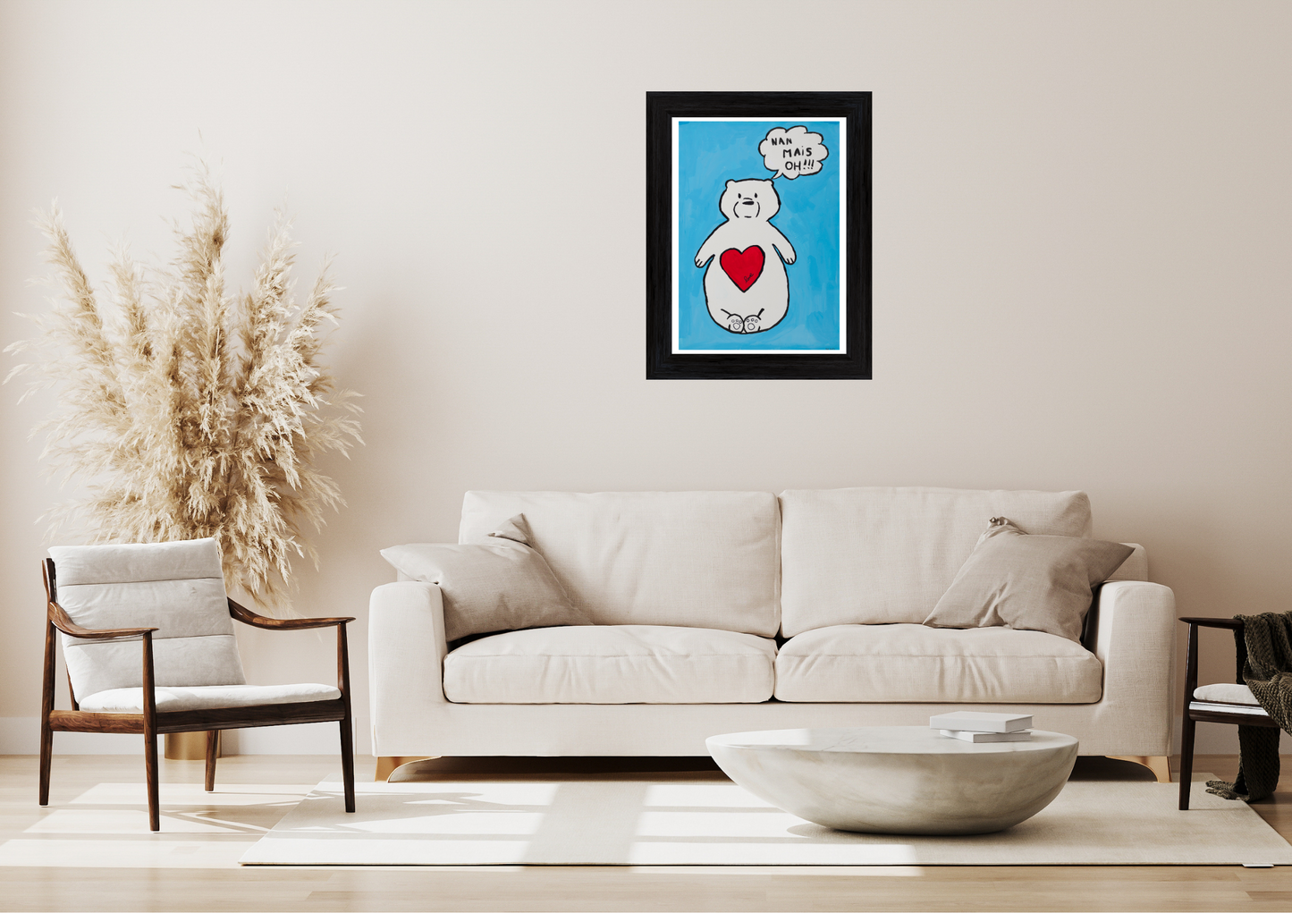 Poster Art print "Snowy"