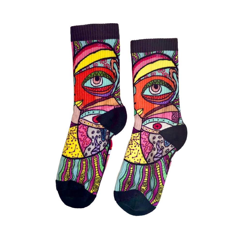 Chaussettes Mooning 🇿🇦 🖤 🇫🇷