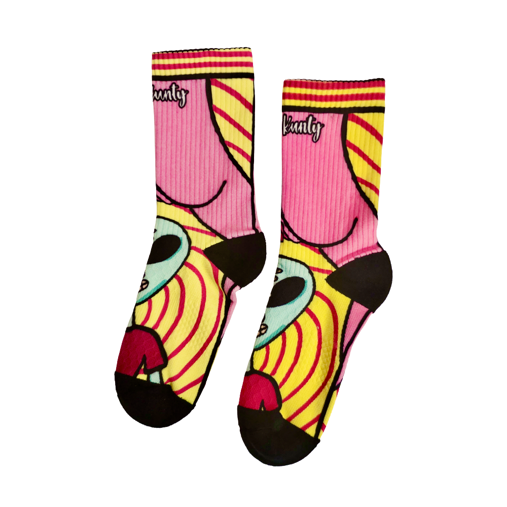 Chaussettes 🔞 Alien 🇿🇦 🖤 🇫🇷