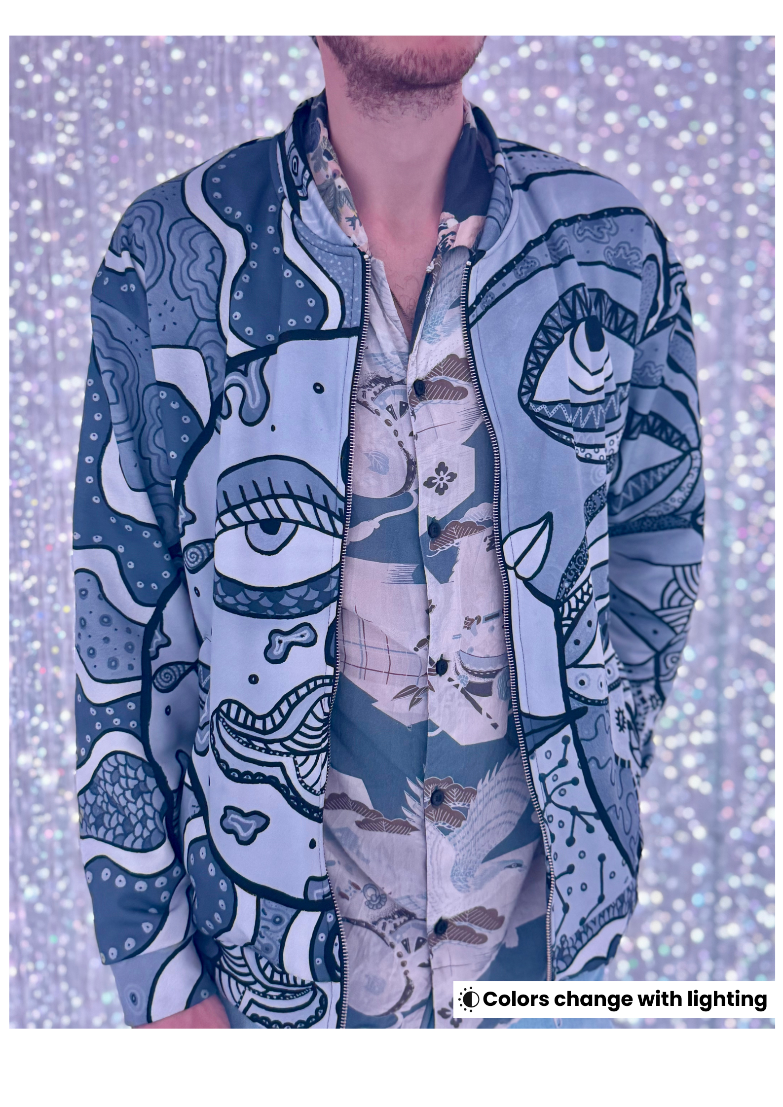 Bomber Jacket Mooning Ink