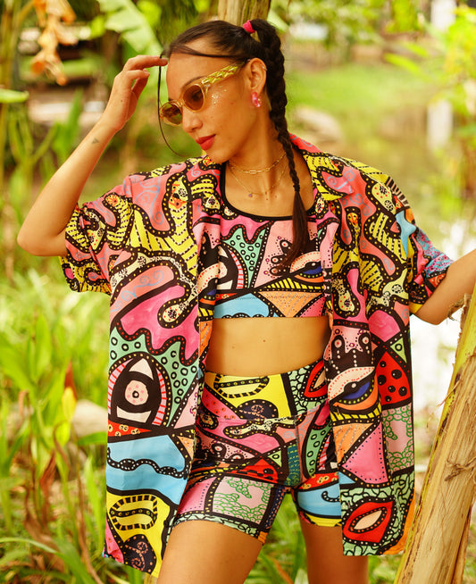Unisex Oversized Shirt 'Afri' ♻️