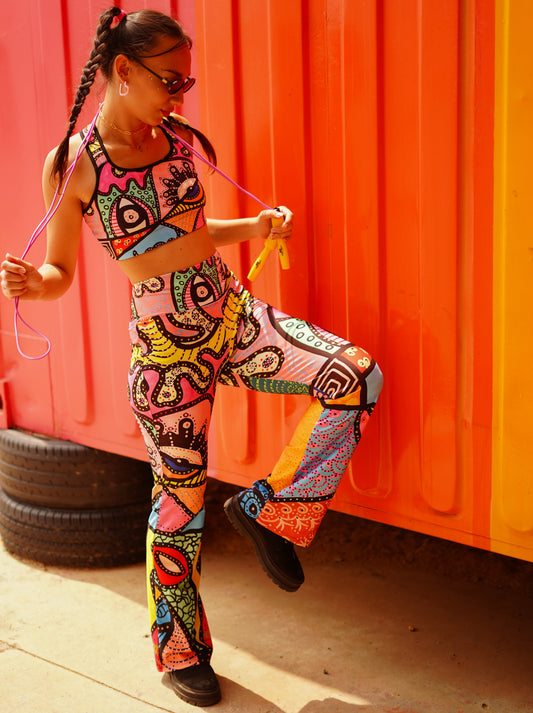 Flare Leggings 'Afri' ♻️