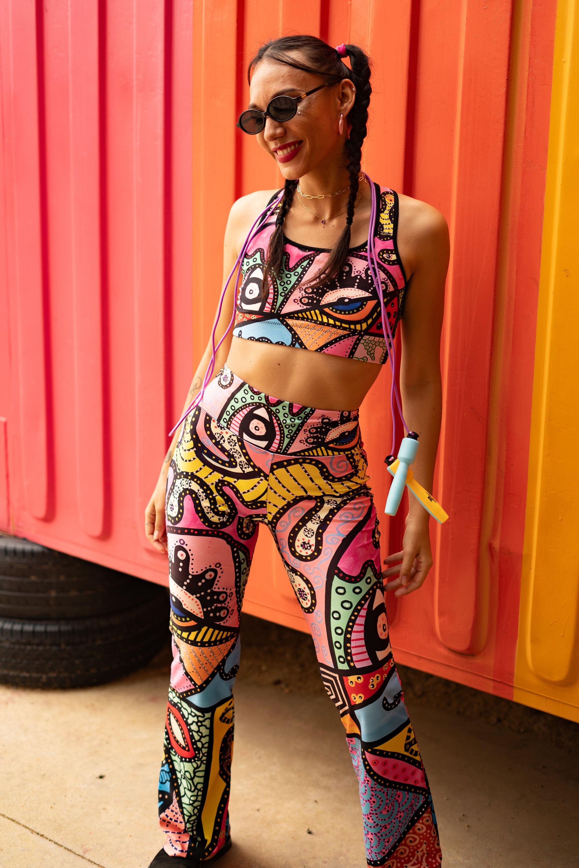 Flare Leggings 'Afri' ♻️
