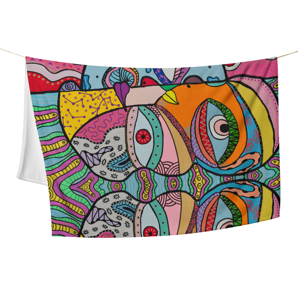 Throw Blanket Mooning