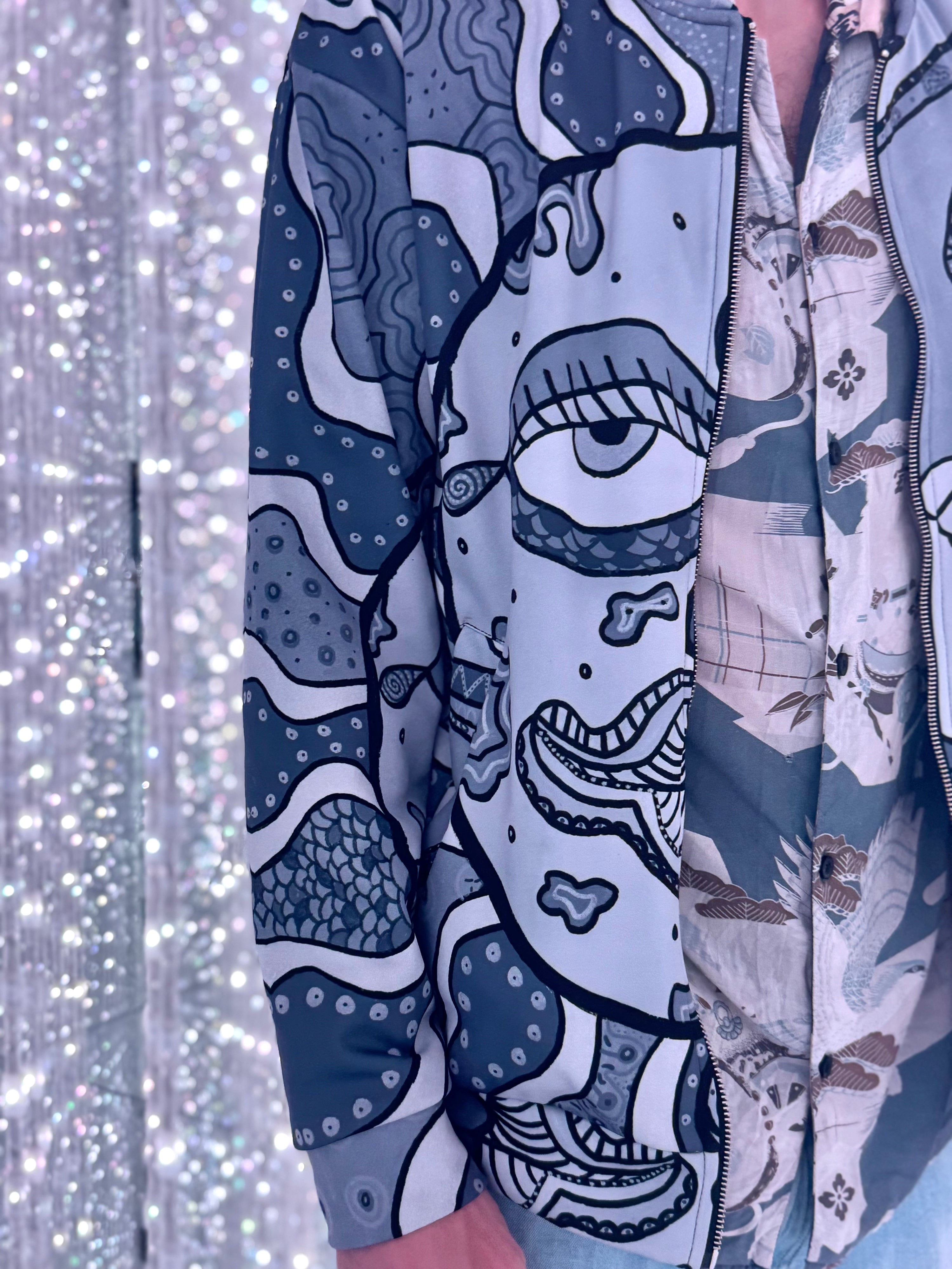 Bomber Jacket Mooning Ink