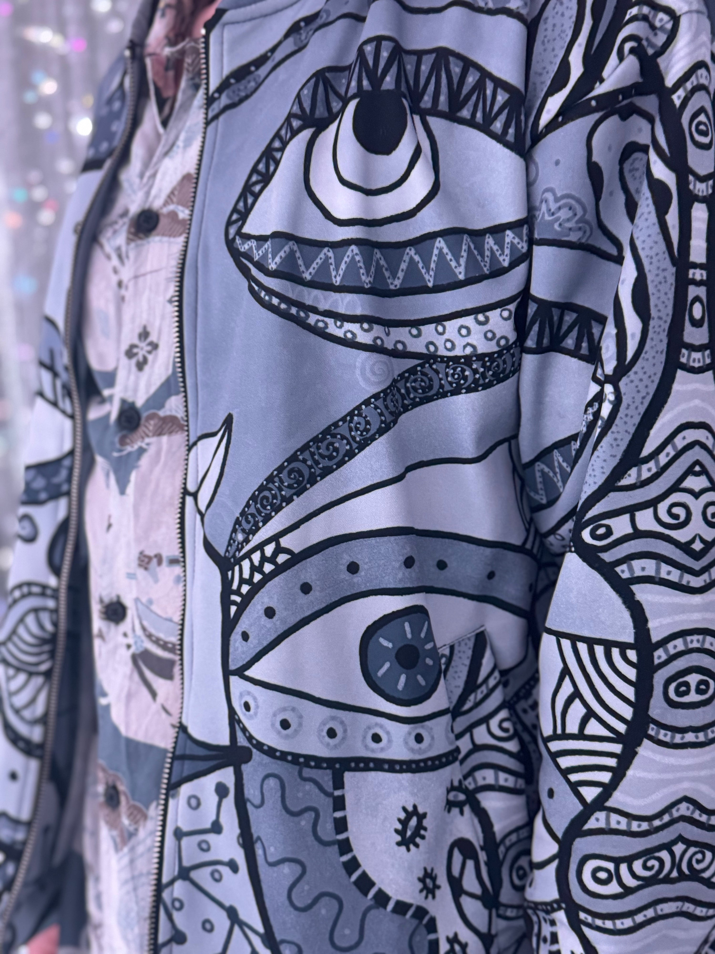 Bomber Jacket Mooning Ink