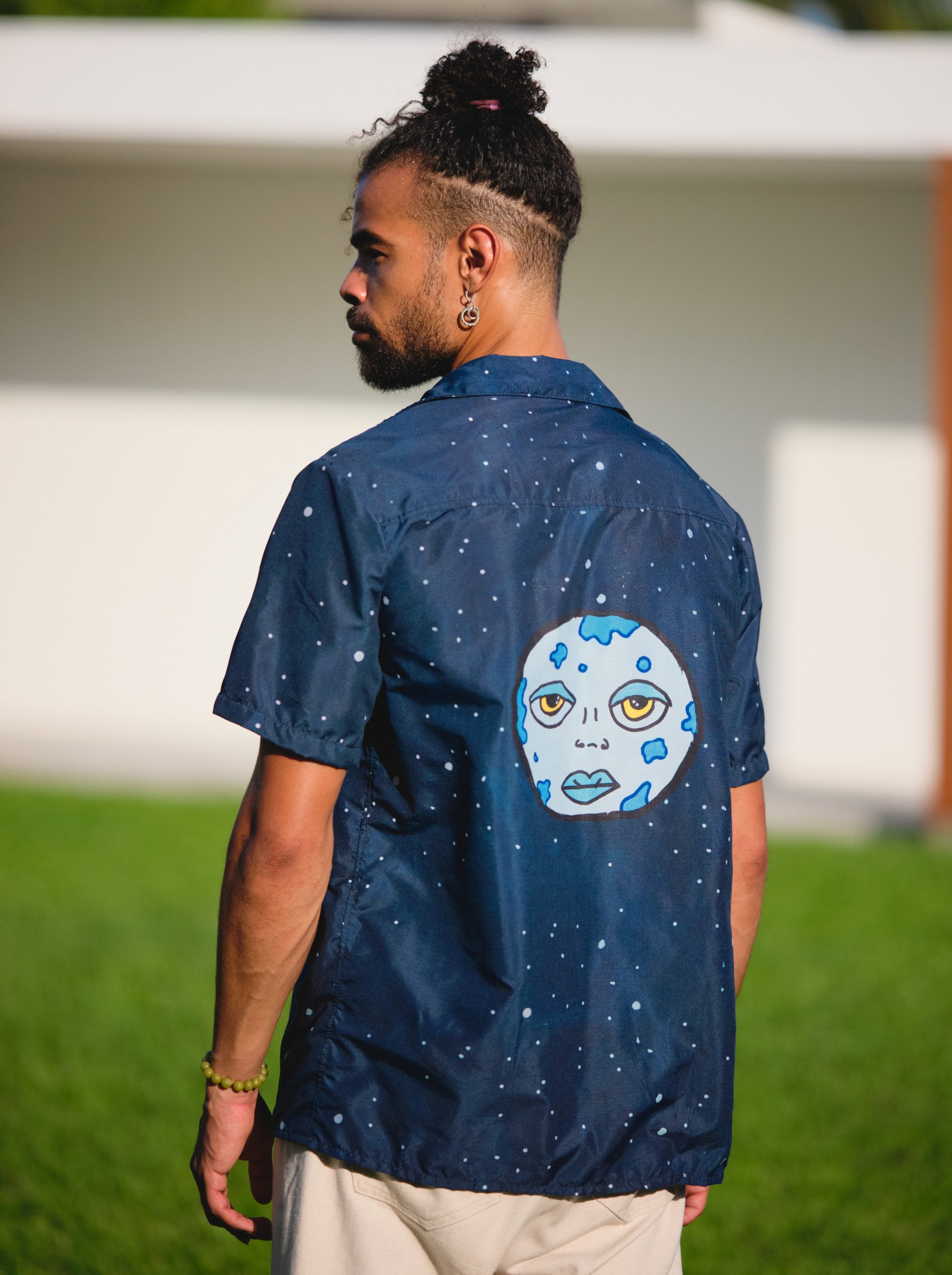 Chemise Oversized Unisexe 'Univers' ♻️