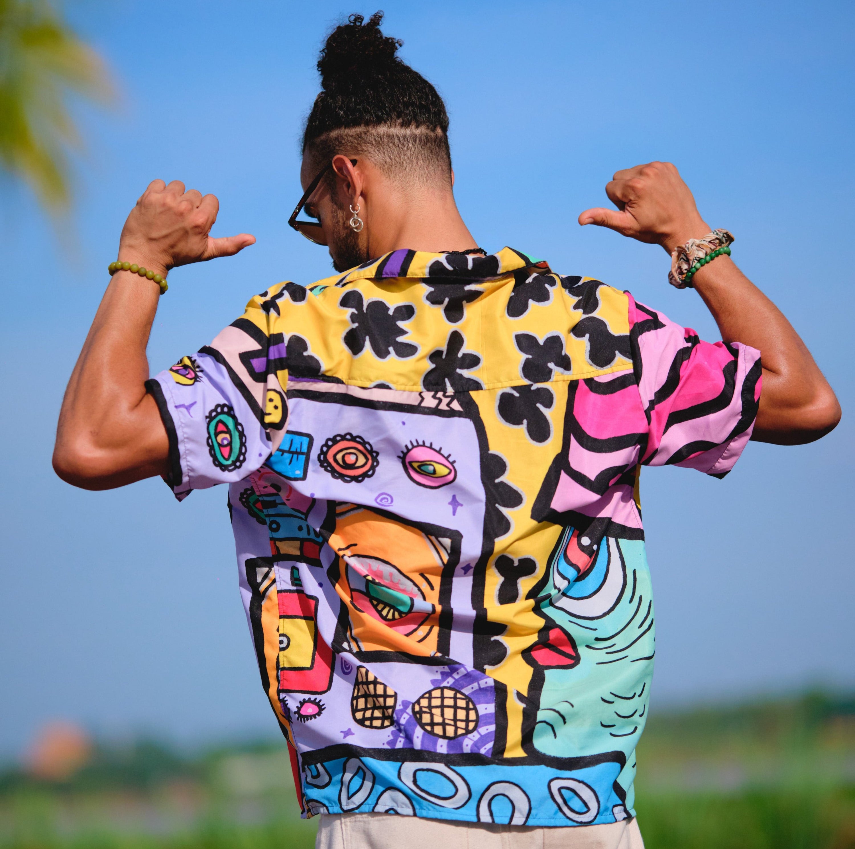 Chemise Oversized Unisexe 'Alien' ♻️