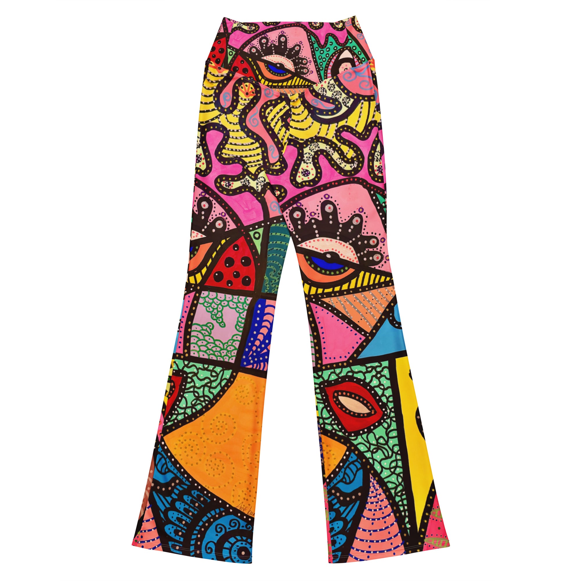 Legging pattes d'éléphants 'Afri' ♻️