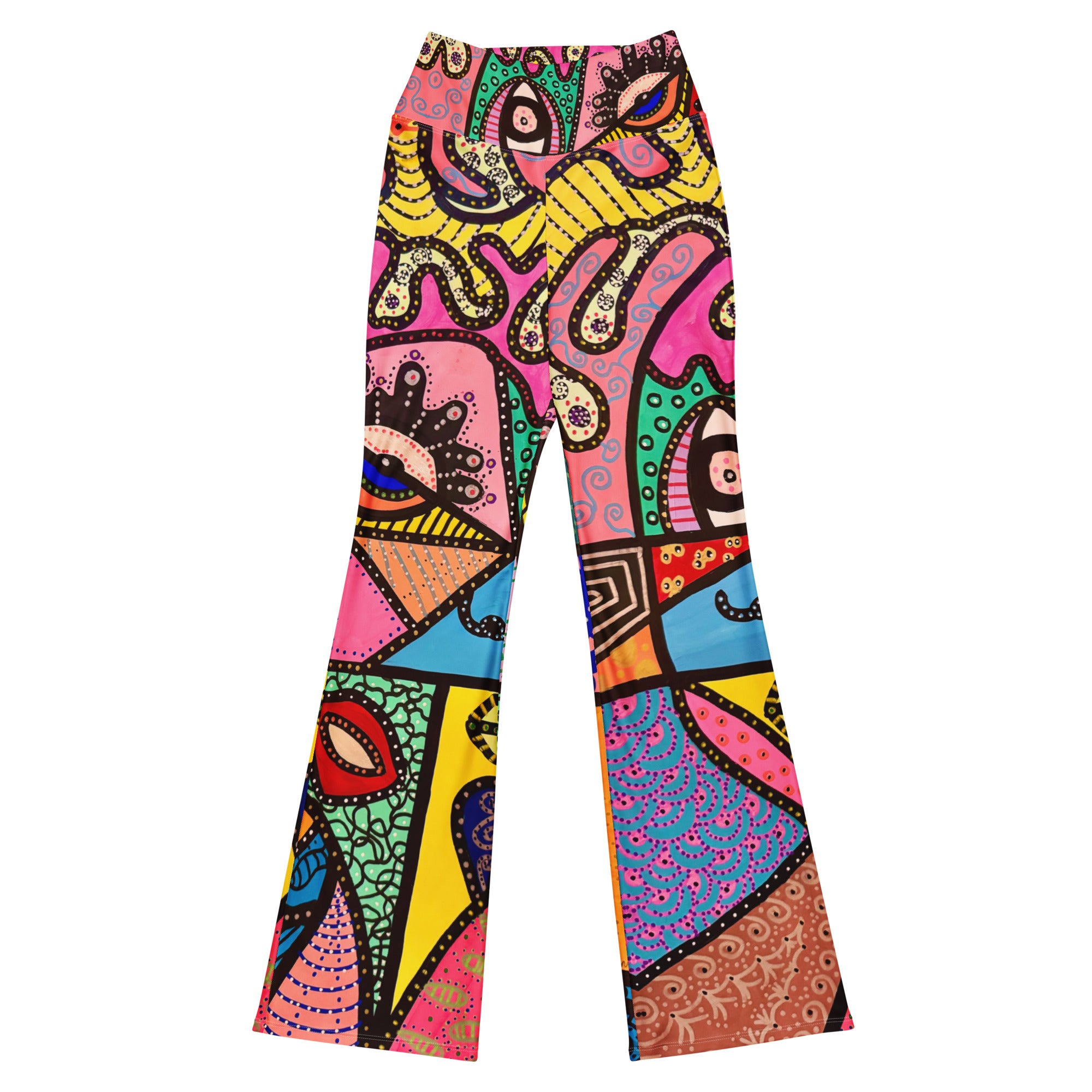 Legging pattes d'éléphants 'Afri' ♻️