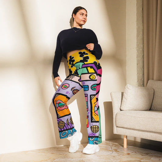 Flare Leggings 'Alien' ♻️