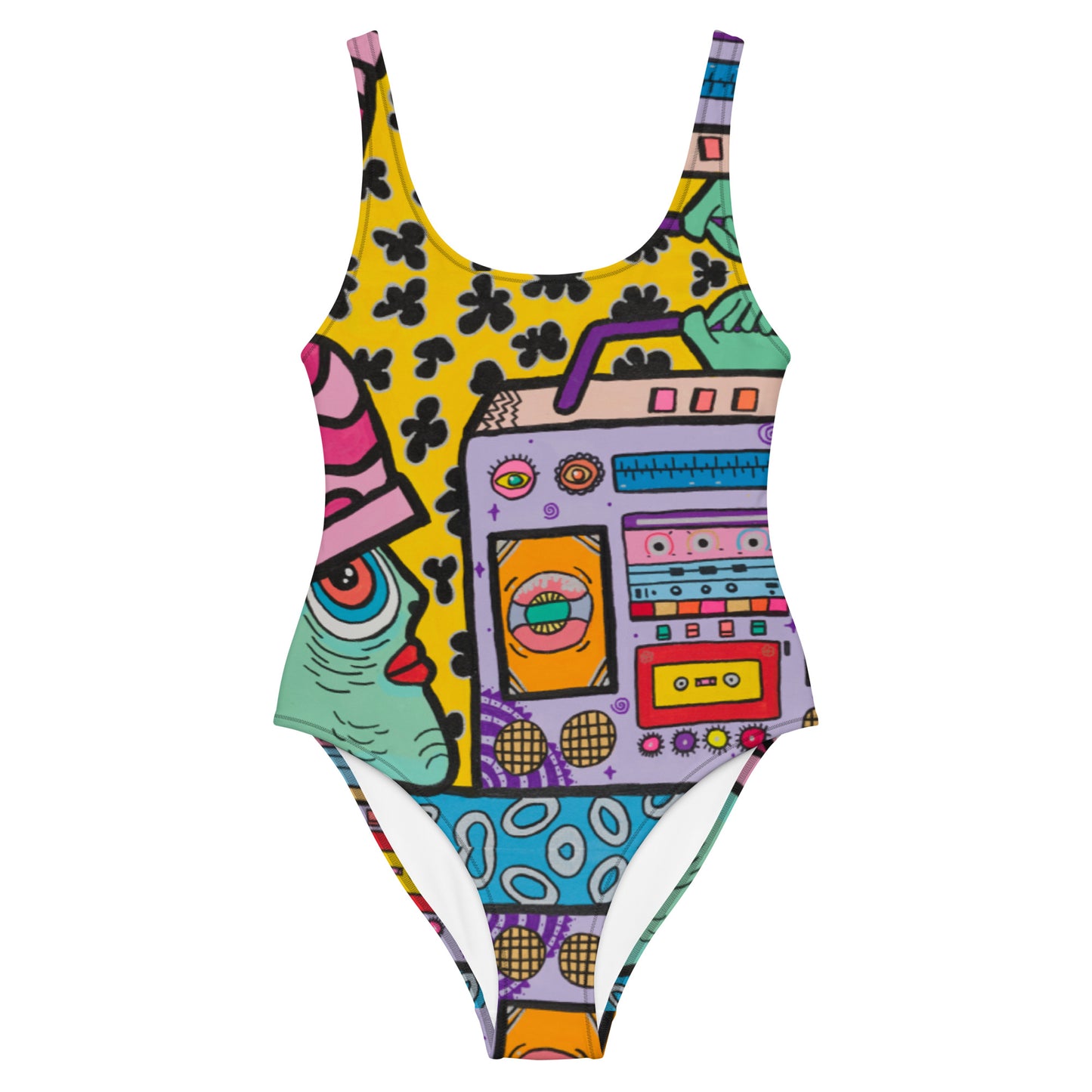 One-piece Swimsuit 'Alien'