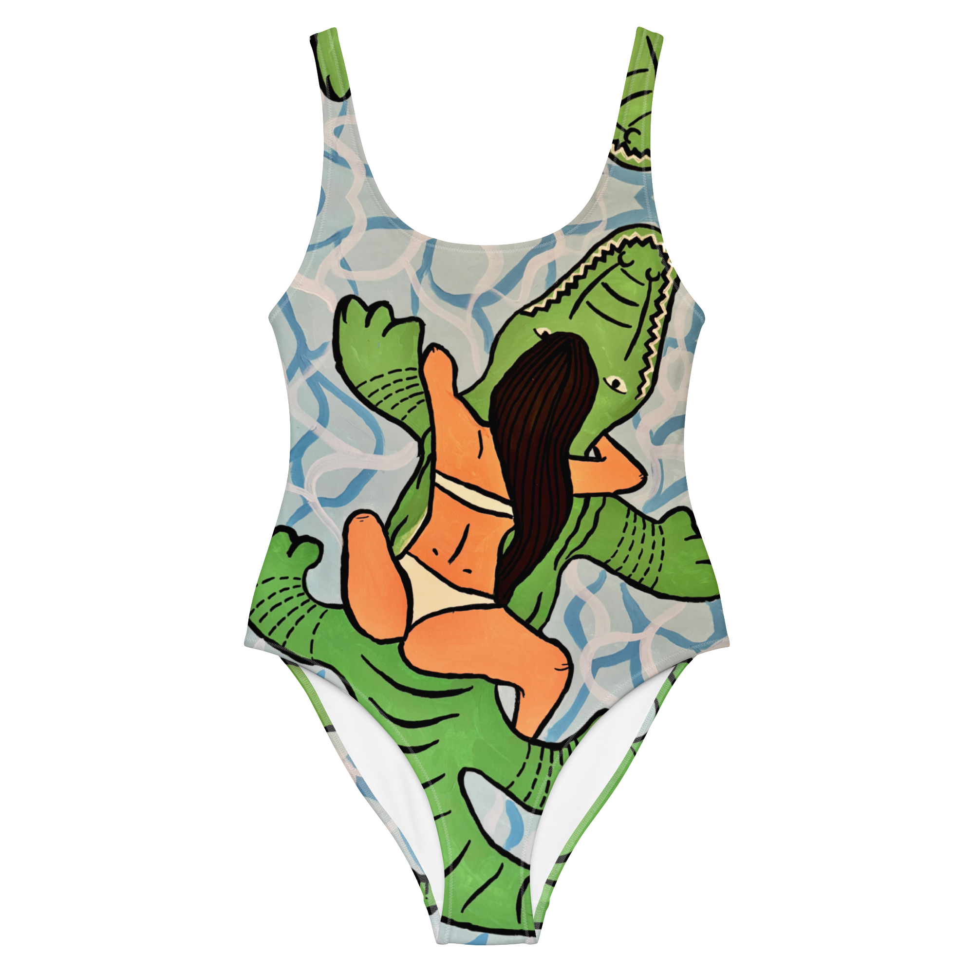 Monokini 'Croco'