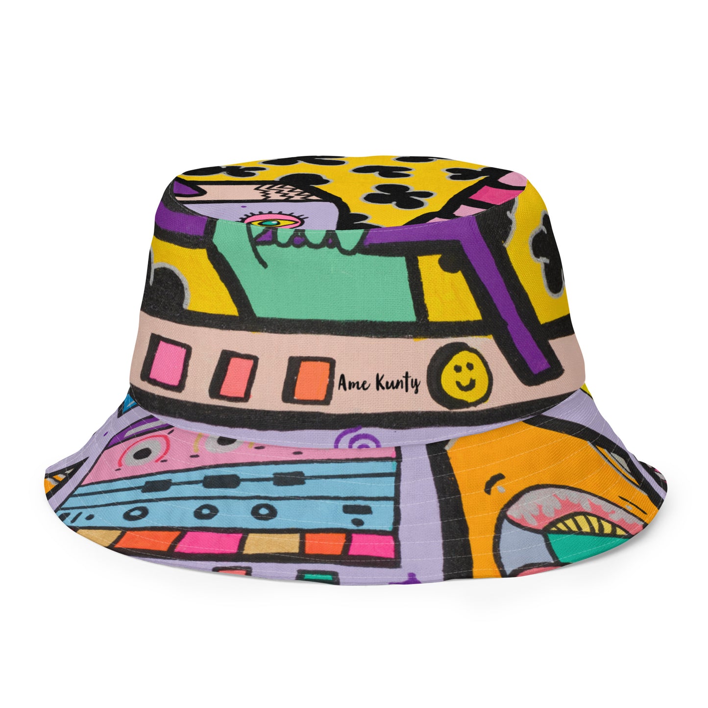 Reversible Bucket Hat 'Alien x Hanuman'