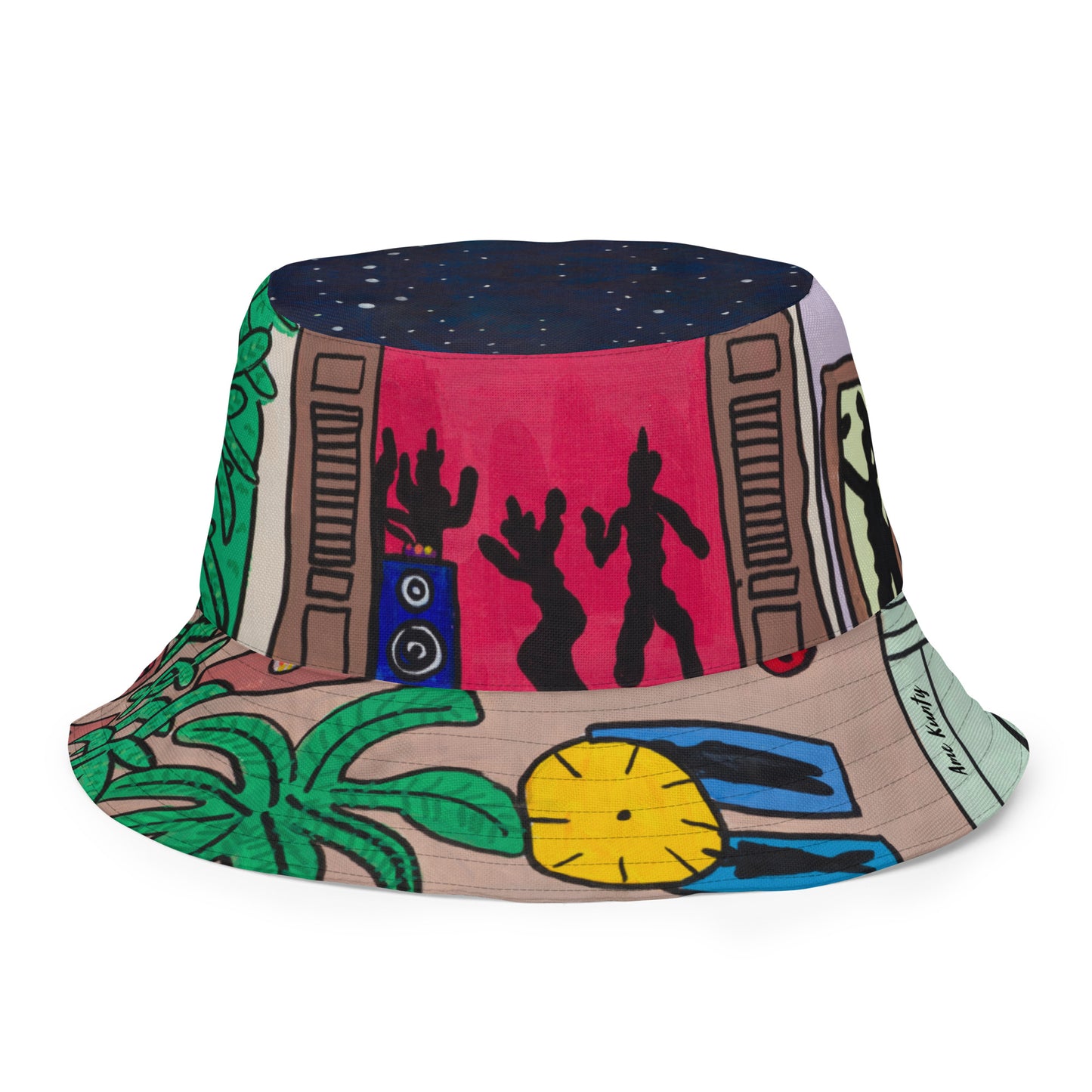 Reversible Bucket Hat 'Universe'