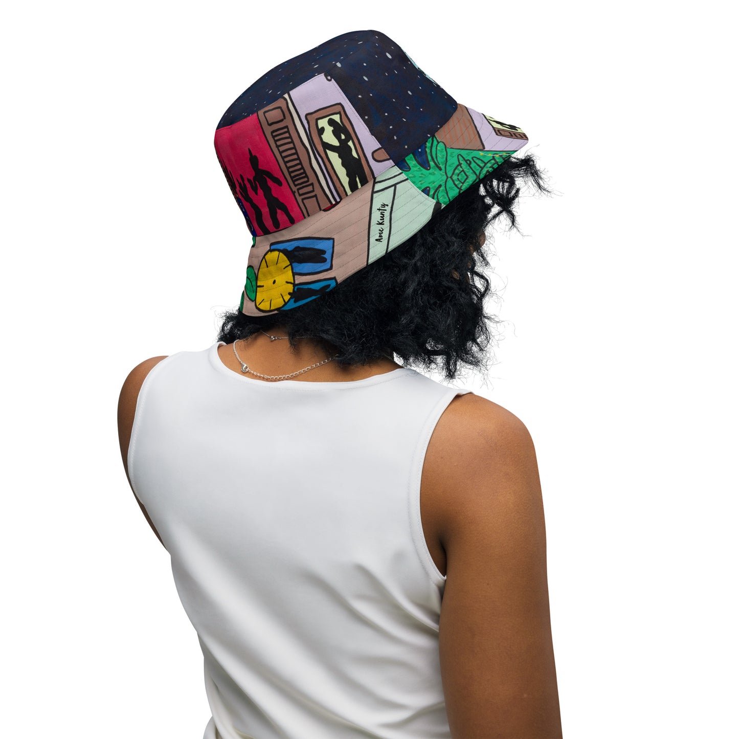 Reversible Bucket Hat 'Universe'