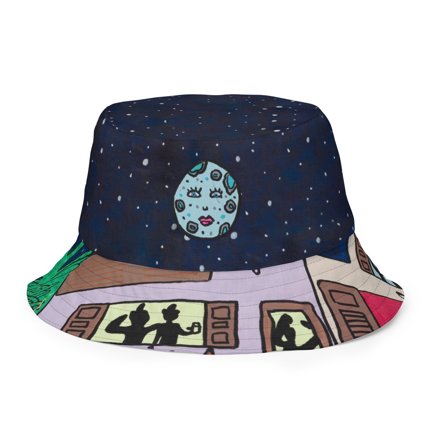 Reversible Bucket Hat 'Universe'