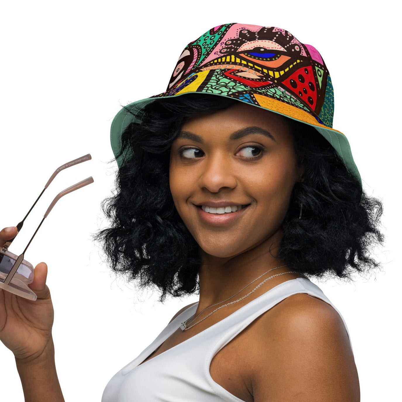 Reversible Bucket Hat 'Afri'